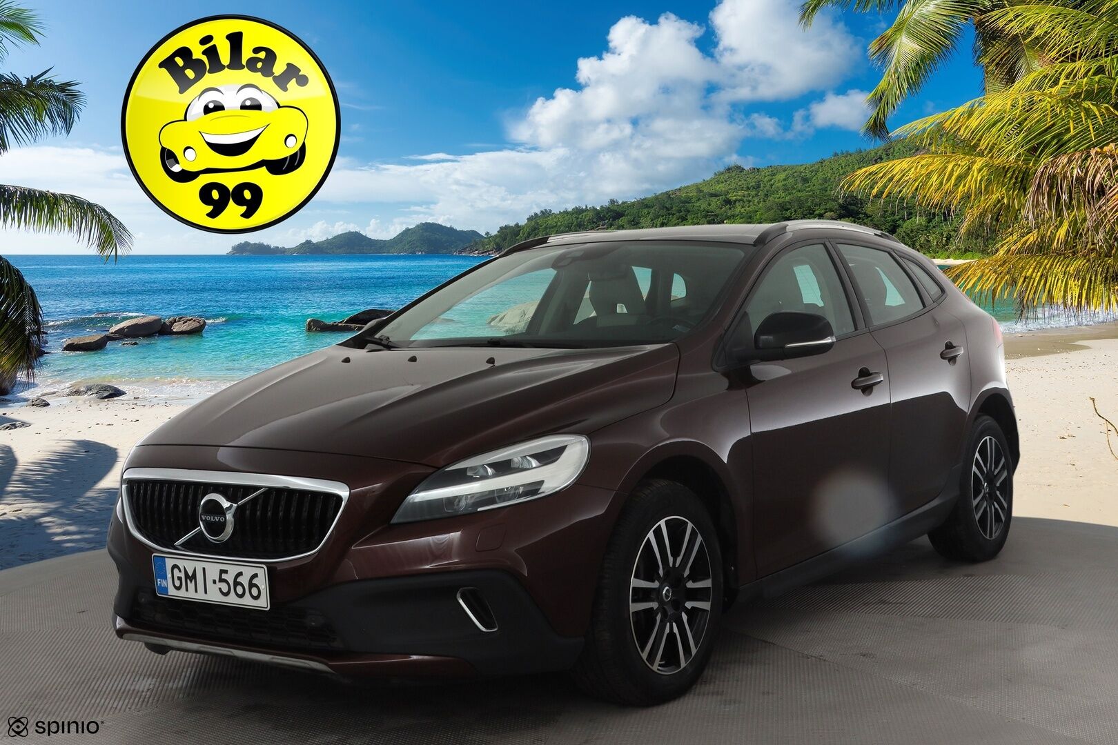 Volvo V40 Cross Country 2017 D2 Business aut * Vakkari / Panorama / P.kamera / LED / Navi / Koukku / Webasto / Tuulilasinlämmitin / Digimittaristo * - Suomi-auto / Kahdet renkaat aluvanteilla