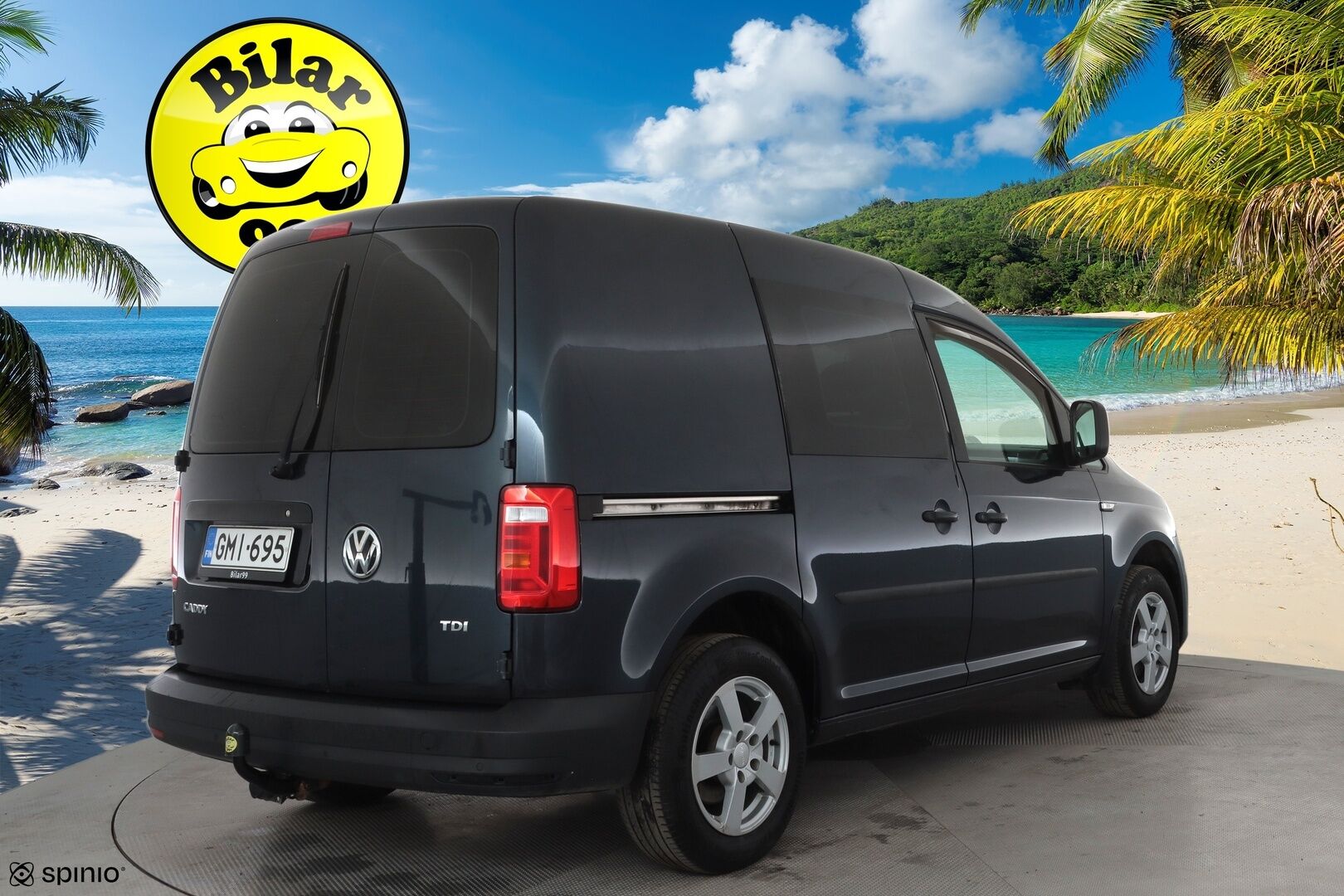 Volkswagen Caddy 2017 umpipakettiauto 2,0 TDI 75kW * Webasto / Koukku / Vakkari / P.Tutka / Ilmastointi / Bluetooth * - Suomi-auto / Kahdet renkaat - HULLUT AVAJAISHULINAT KORKOTARJOUS 3,29 %