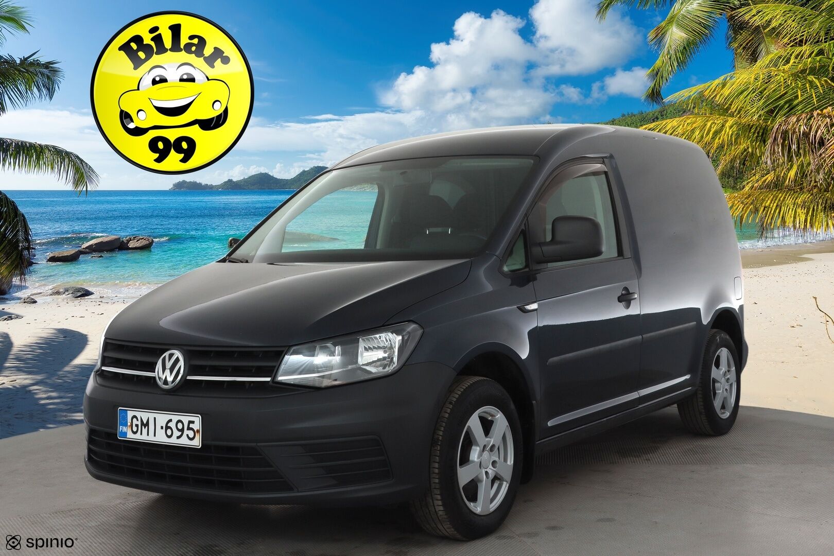 Volkswagen Caddy 2017 umpipakettiauto 2,0 TDI 75kW * Webasto / Koukku / Vakkari / P.Tutka / Ilmastointi / Bluetooth * - Suomi-auto / Kahdet renkaat - HULLUT AVAJAISHULINAT KORKOTARJOUS 3,29 %