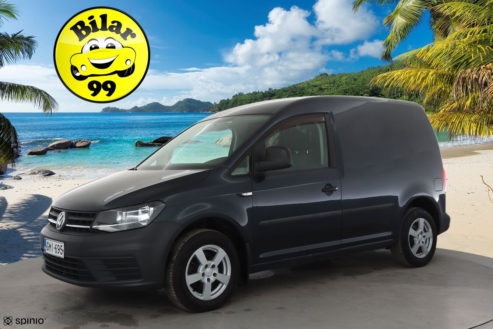 Volkswagen Caddy 2017 umpipakettiauto 2,0 TDI 75kW * Webasto / Koukku / Vakkari / P.Tutka / Ilmastointi / Bluetooth * - Suomi-auto / Kahdet renkaat - HULLUT AVAJAISHULINAT KORKOTARJOUS 3,29 %