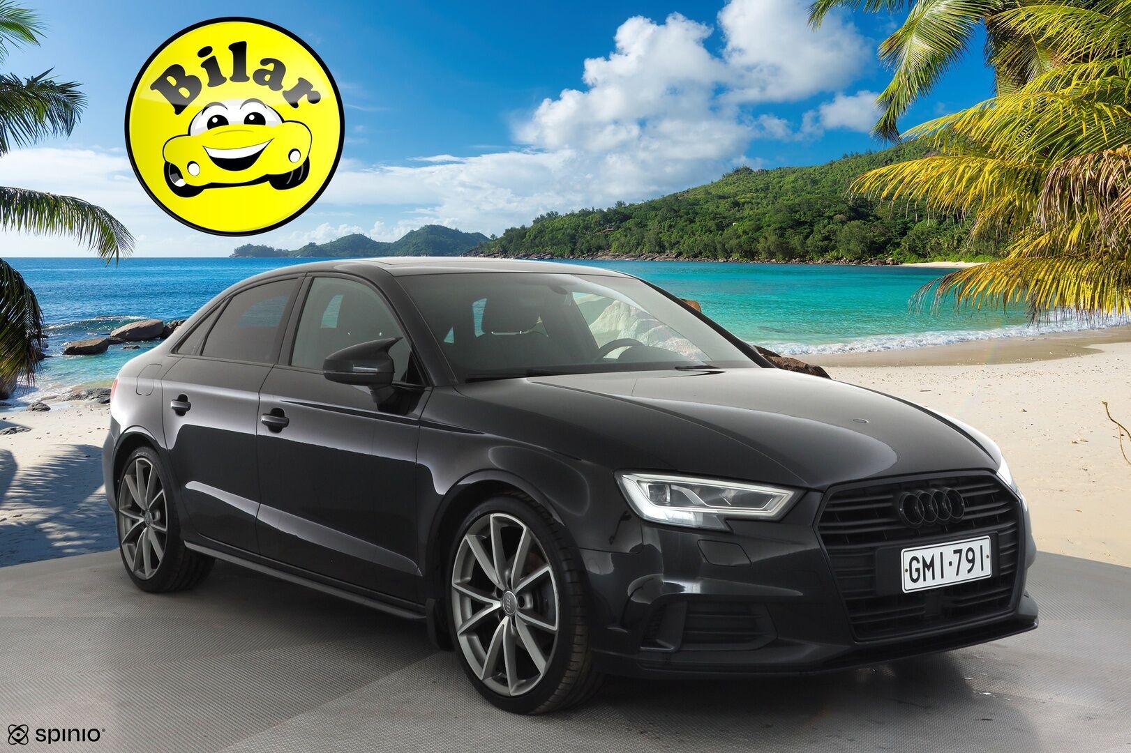 Audi A3 2017 Sedan First Edition Business Sport 1,4 TFSI COD 110 kW ultra S tronic - | ACC | Facelift | B&O | LED | Kattoluukku | Sporttipenkit | Urheilualusta | Keyless | Drive Select | Apple & Android | 2x renkaat aluin | Suomiauto |