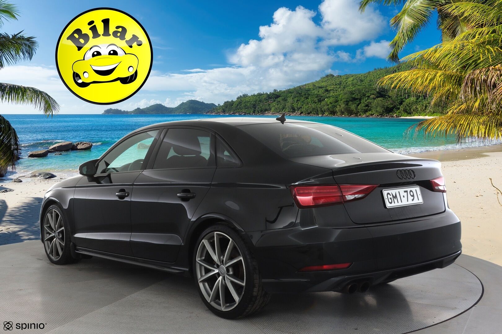 Audi A3 2017 Sedan First Edition Business Sport 1,4 TFSI COD 110 kW ultra S tronic - | ACC | Facelift | B&O | LED | Kattoluukku | Sporttipenkit | Urheilualusta | Keyless | Drive Select | Apple & Android | 2x renkaat aluin | Suomiauto |