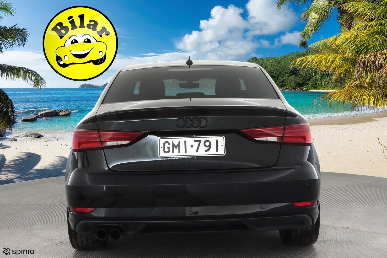 Audi A3 2017 Sedan First Edition Business Sport 1,4 TFSI COD 110 kW ultra S tronic - | ACC | Facelift | B&O | LED | Kattoluukku | Sporttipenkit | Urheilualusta | Keyless | Drive Select | Apple & Android | 2x renkaat aluin | Suomiauto |