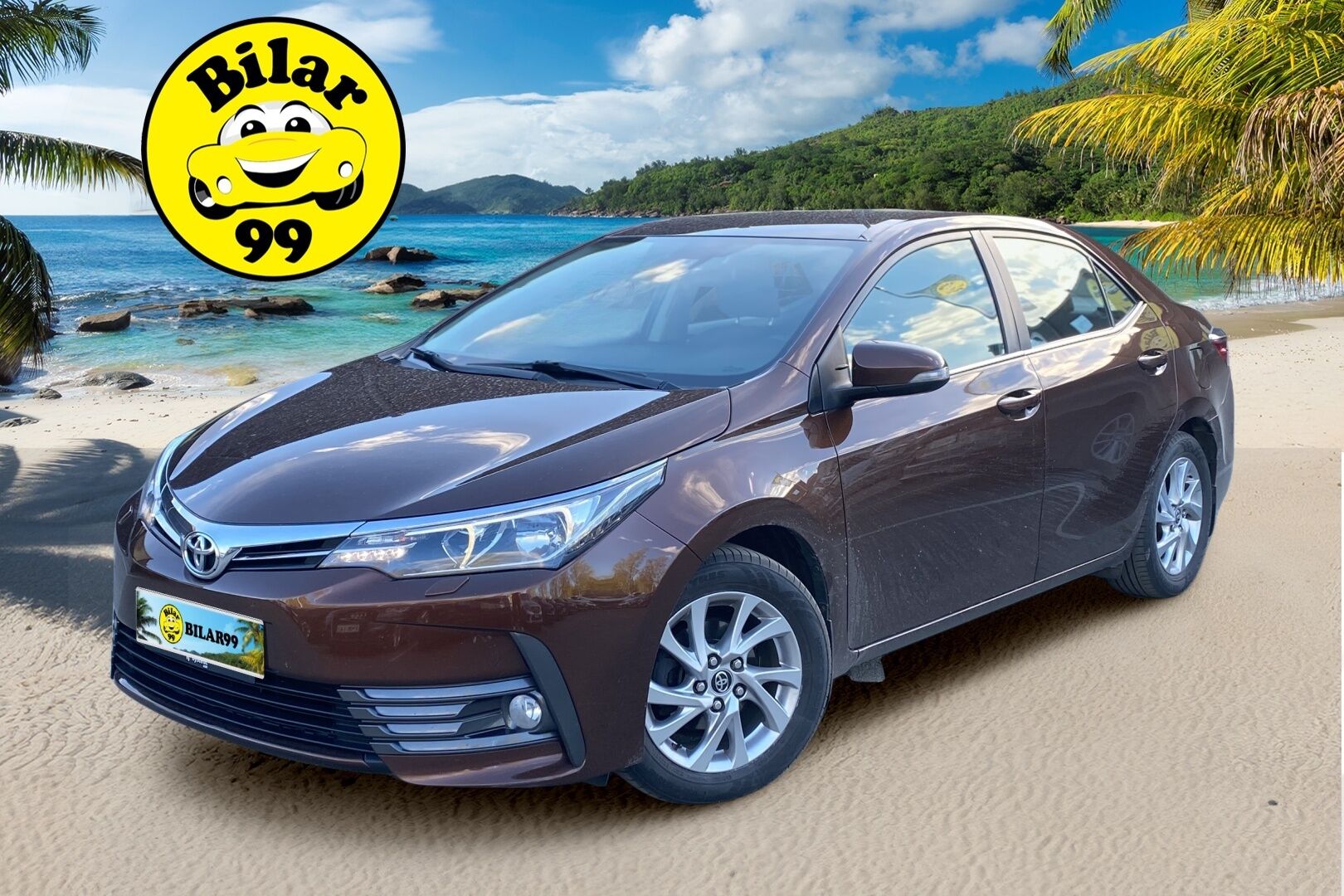 Toyota Corolla 2016 1,6 Valvematic Active 4ov - Suomi-auto / Koukku / Vakkari / Upea metalliväri / Kahdet hyvät renkaat vanteilla