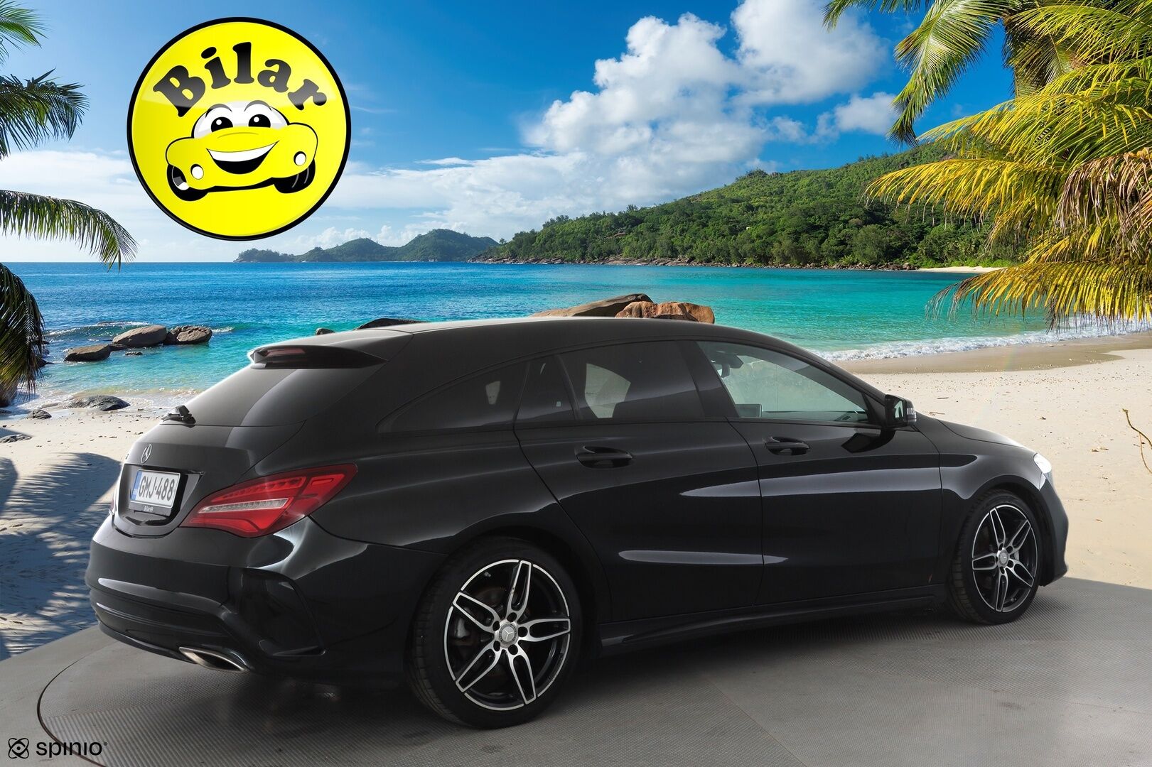 Mercedes-Benz CLA 2017 180 A Shooting Brake Business AMG - | LED | Sporttipenkit | Nahka-alcantara | Peruutuskamera | Bluetooth | Active Brake Assist | Vakkari | Aut. ilmastointi | 2x renkaat aluin | 