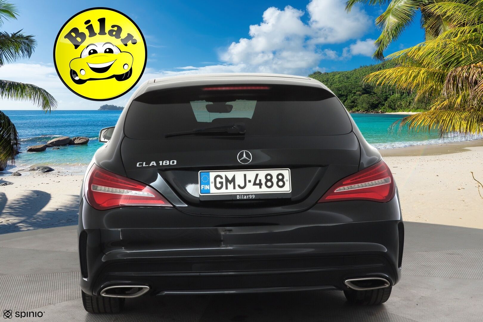 Mercedes-Benz CLA 2017 180 A Shooting Brake Business AMG - | LED | Sporttipenkit | Nahka-alcantara | Peruutuskamera | Bluetooth | Active Brake Assist | Vakkari | Aut. ilmastointi | 2x renkaat aluin | 