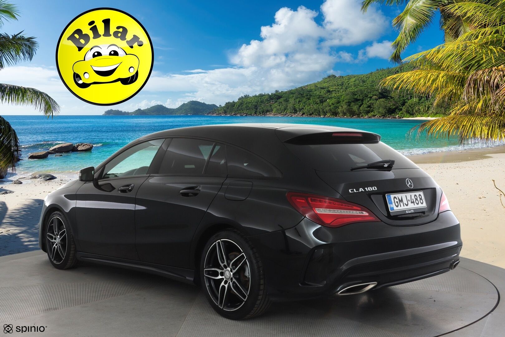 Mercedes-Benz CLA 2017 180 A Shooting Brake Business AMG - | LED | Sporttipenkit | Nahka-alcantara | Peruutuskamera | Bluetooth | Active Brake Assist | Vakkari | Aut. ilmastointi | 2x renkaat aluin | 