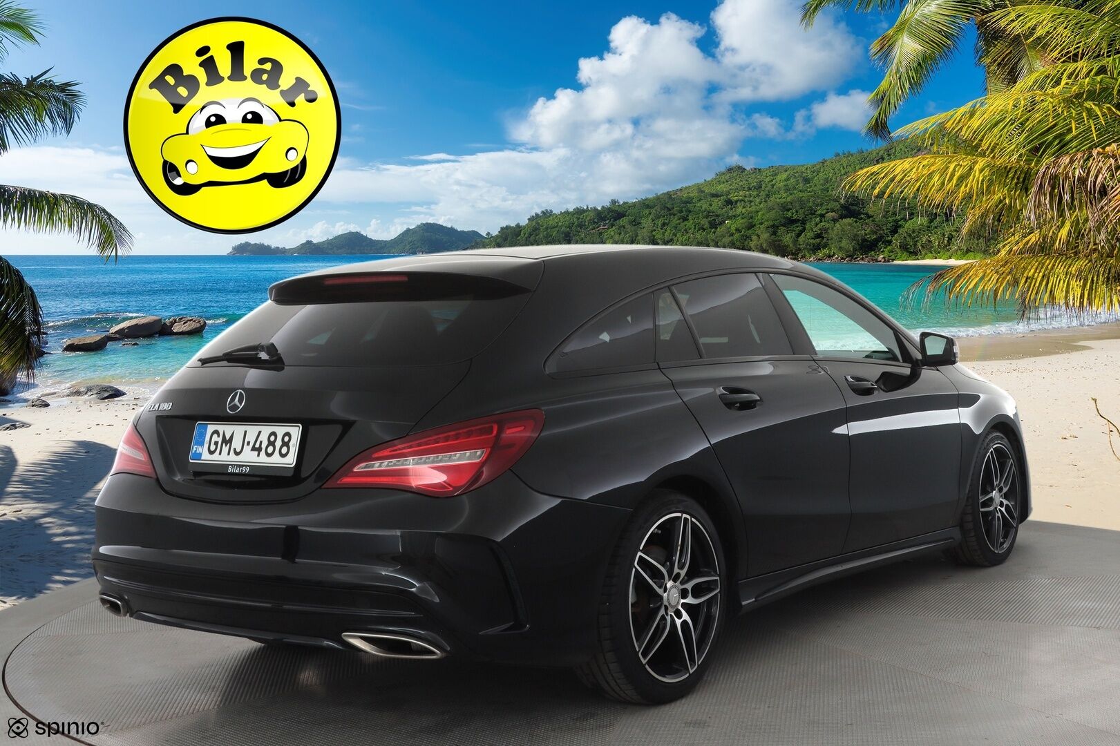 Mercedes-Benz CLA 2017 180 A Shooting Brake Business AMG - | LED | Sporttipenkit | Nahka-alcantara | Peruutuskamera | Bluetooth | Active Brake Assist | Vakkari | Aut. ilmastointi | 2x renkaat aluin | 
