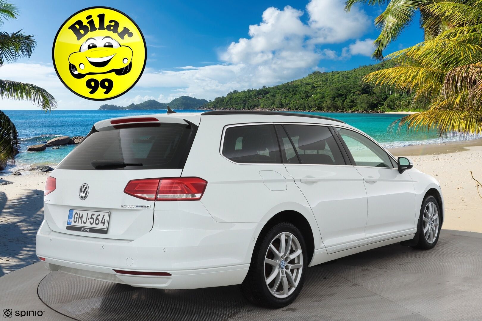 Volkswagen Passat 2017 Variant Comfortline 2,0 TDI 110 kW DSG * Webasto / ACC / LED / P.Tutkat / Navi * - Suomi-auto / Kahdet renkaat aluvanteilla - HULLUT AVAJAISHULINAT KORKOTARJOUS 3,29 %