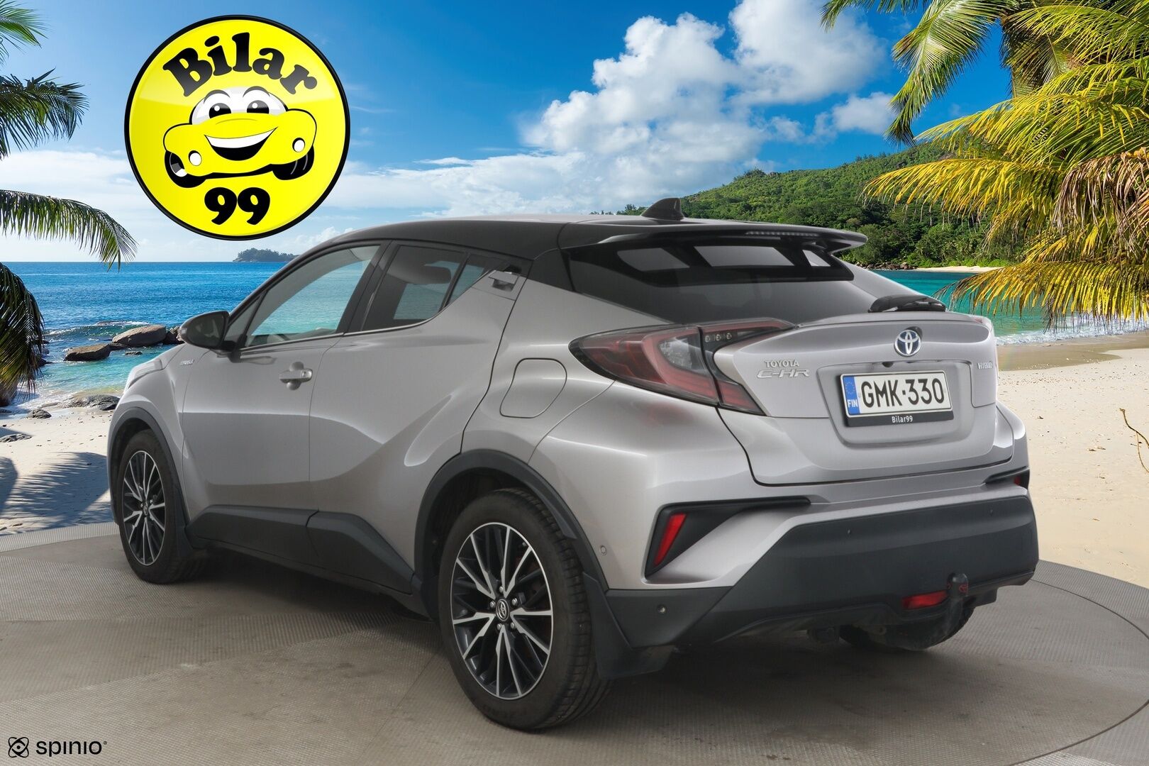 Toyota C-HR 2017 1,8 Hybrid Style *ACC / JBL / Lohko / BLIS / Navi / KeyLess / P-kamera / Ratinlämmitin / Vetokoukku / LED* - *2x renkaat / Merkkihuollettu / Suomi-auto*