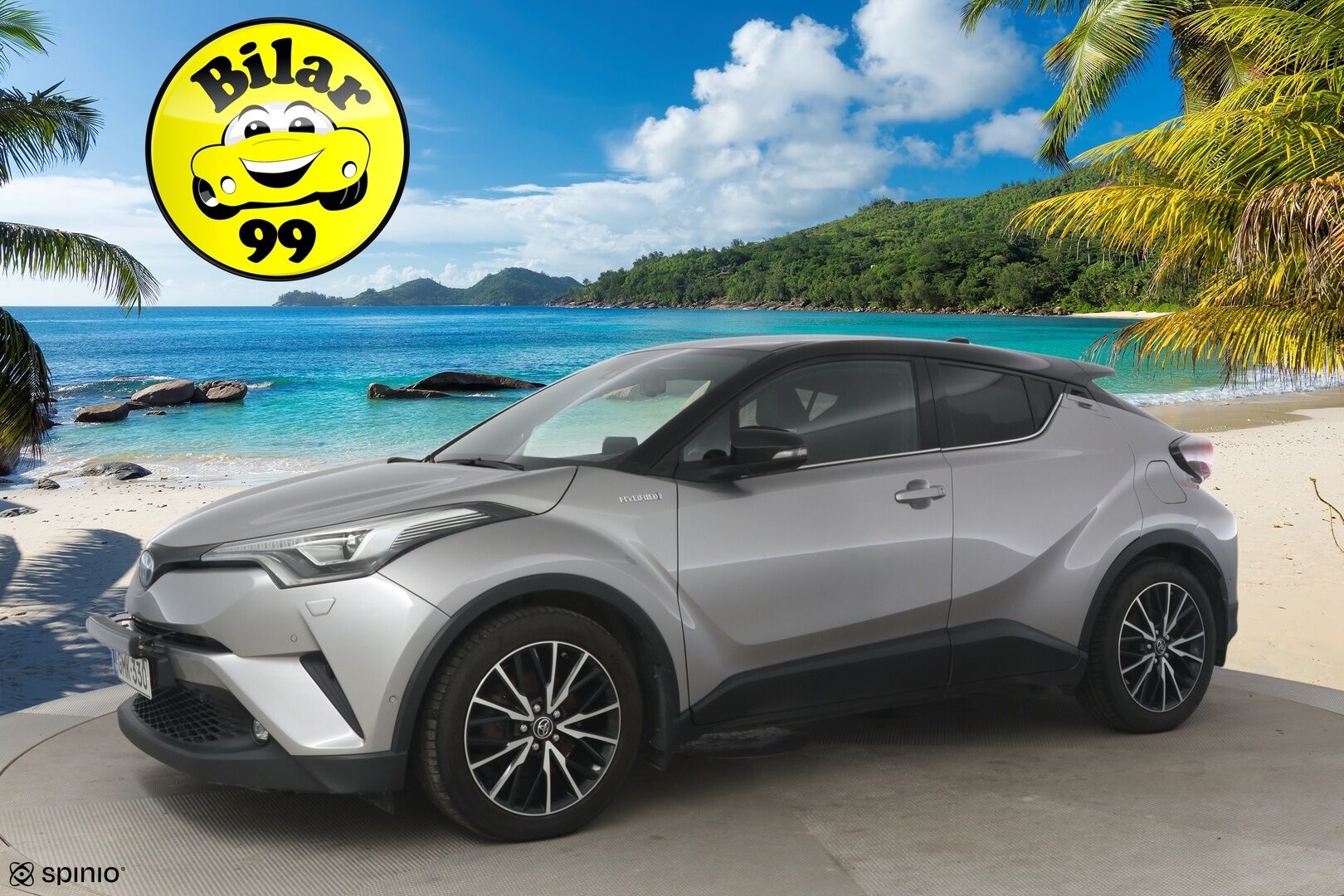 Toyota C-HR 2017 1,8 Hybrid Style *ACC / JBL / Lohko / BLIS / Navi / KeyLess / P-kamera / Ratinlämmitin / Vetokoukku / LED* - *2x renkaat / Merkkihuollettu / Suomi-auto*