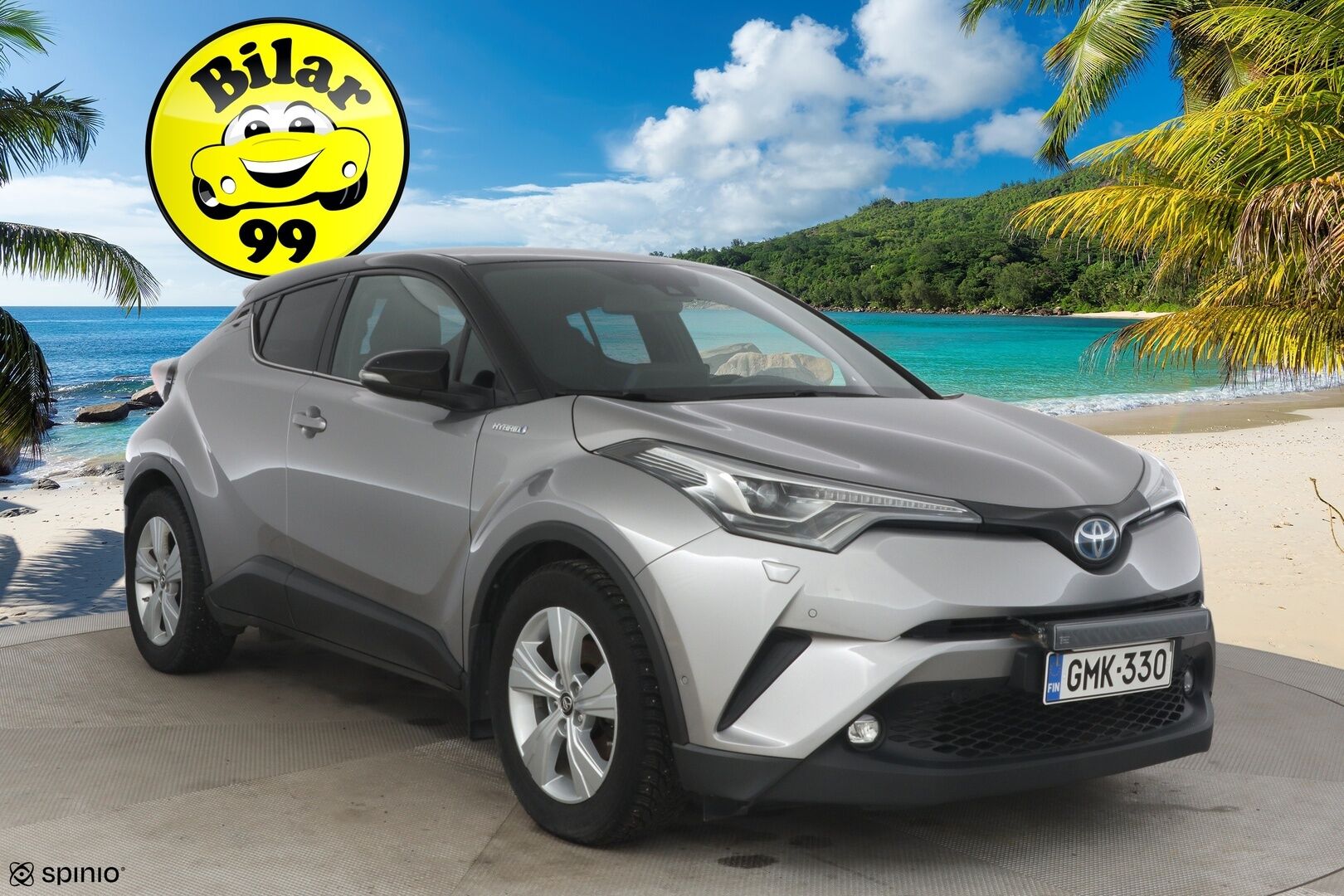 Toyota C-HR 2017 1,8 Hybrid Style *ACC / JBL / Lohko / BLIS / Navi / KeyLess / P-kamera / Ratinlämmitin / Vetokoukku / LED* - *2x renkaat / Merkkihuollettu / Suomi-auto*