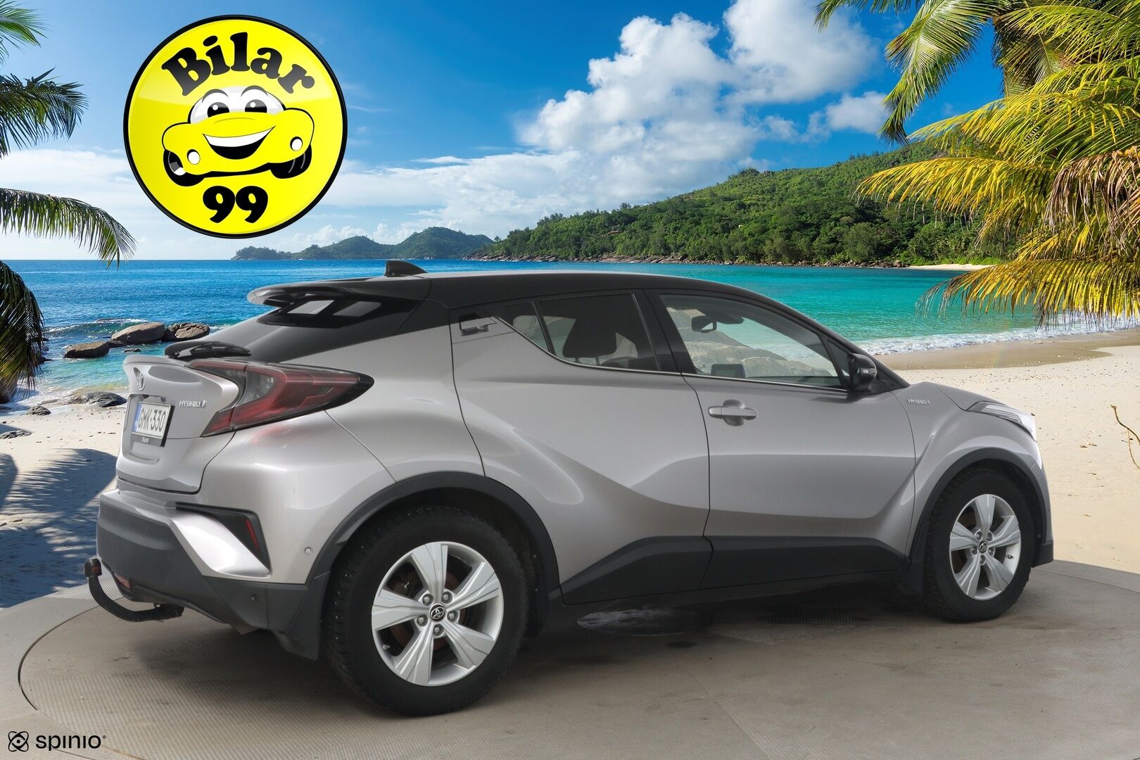 Toyota C-HR 2017 1,8 Hybrid Style *ACC / JBL / Lohko / BLIS / Navi / KeyLess / P-kamera / Ratinlämmitin / Vetokoukku / LED* - *2x renkaat / Merkkihuollettu / Suomi-auto*