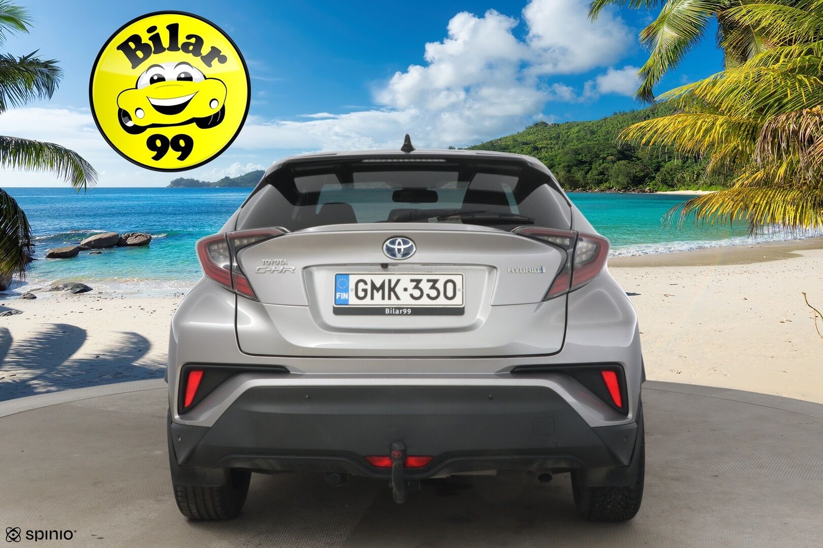 Toyota C-HR 2017 1,8 Hybrid Style *ACC / JBL / Lohko / BLIS / Navi / KeyLess / P-kamera / Ratinlämmitin / Vetokoukku / LED* - *2x renkaat / Merkkihuollettu / Suomi-auto*