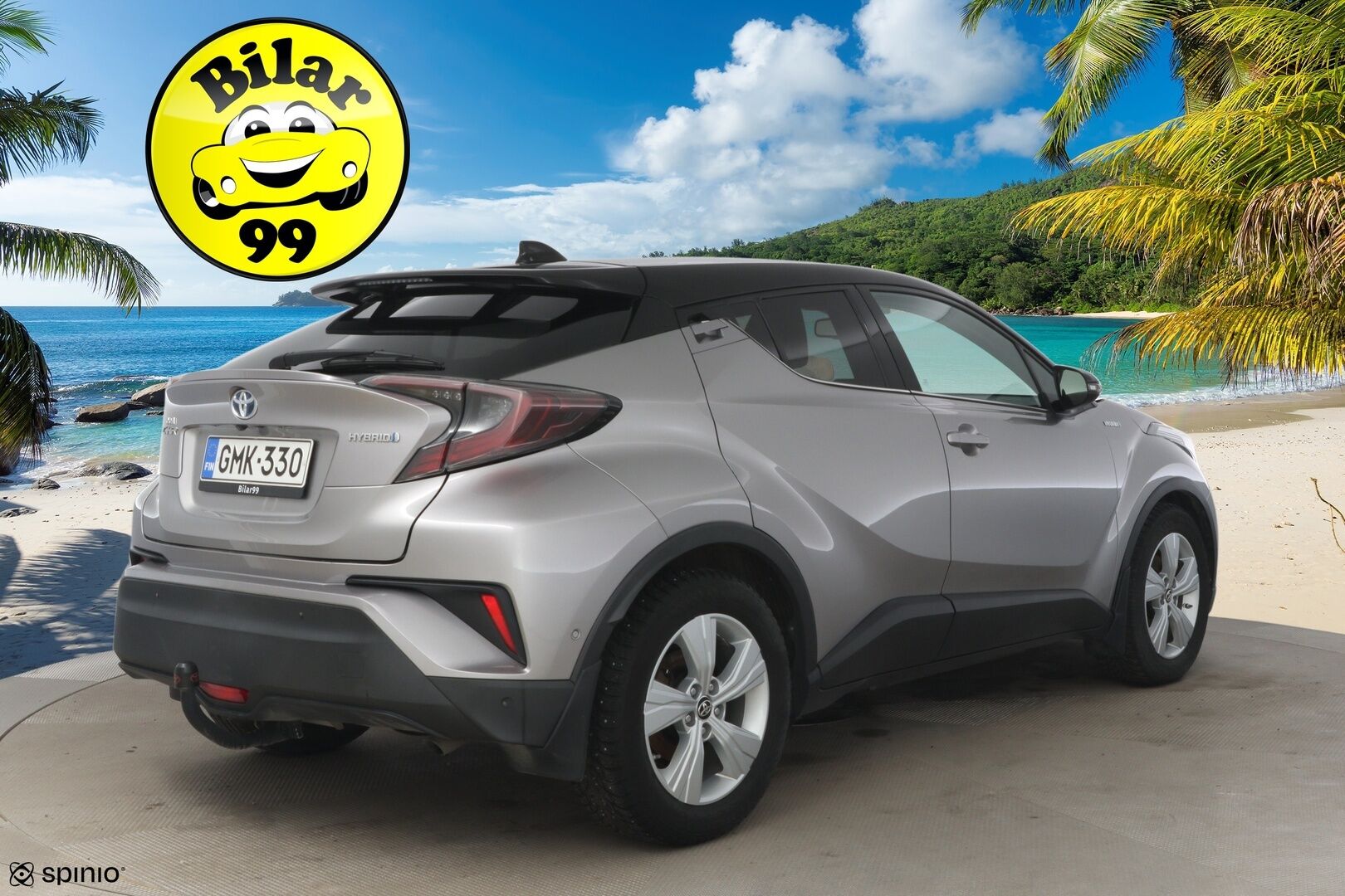 Toyota C-HR 2017 1,8 Hybrid Style *ACC / JBL / Lohko / BLIS / Navi / KeyLess / P-kamera / Ratinlämmitin / Vetokoukku / LED* - *2x renkaat / Merkkihuollettu / Suomi-auto*