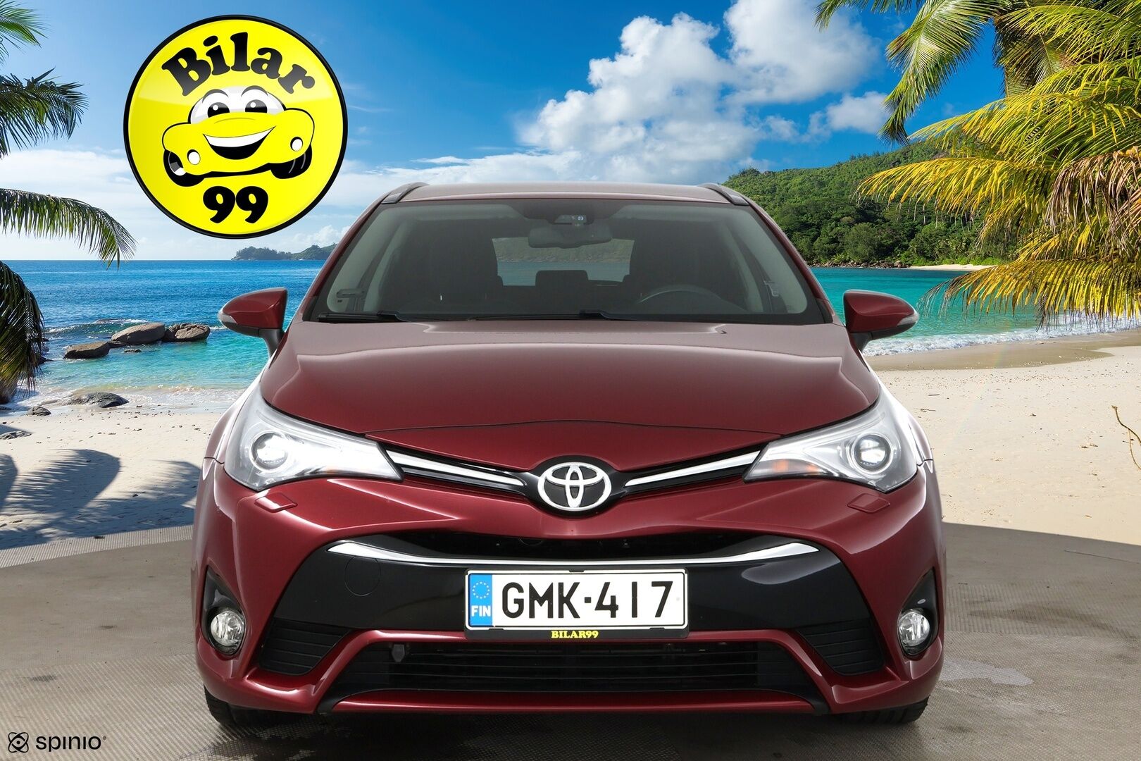 Toyota Avensis 2017 1,8 Valvematic Active Edition Touring Sports Multidrive S / Koukku / Lohko+Sisäpist. / P.kamera / Kaistavahti / LED - Juuri huollettu hieno Suomi-auto! / Juuri katsastettu!