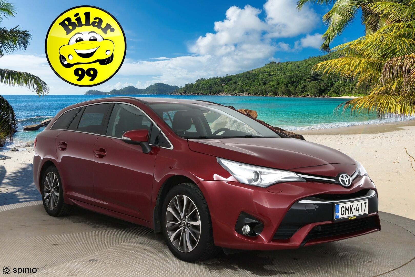 Toyota Avensis 2017 1,8 Valvematic Active Edition Touring Sports Multidrive S / Koukku / Lohko+Sisäpist. / P.kamera / Kaistavahti / LED - Juuri huollettu hieno Suomi-auto! / Juuri katsastettu!