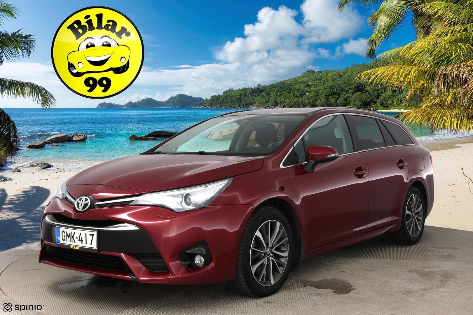 Toyota Avensis 2017 1,8 Valvematic Active Edition Touring Sports Multidrive S / Koukku / Lohko+Sisäpist. / P.kamera / Kaistavahti / LED - Juuri huollettu hieno Suomi-auto! / Juuri katsastettu!
