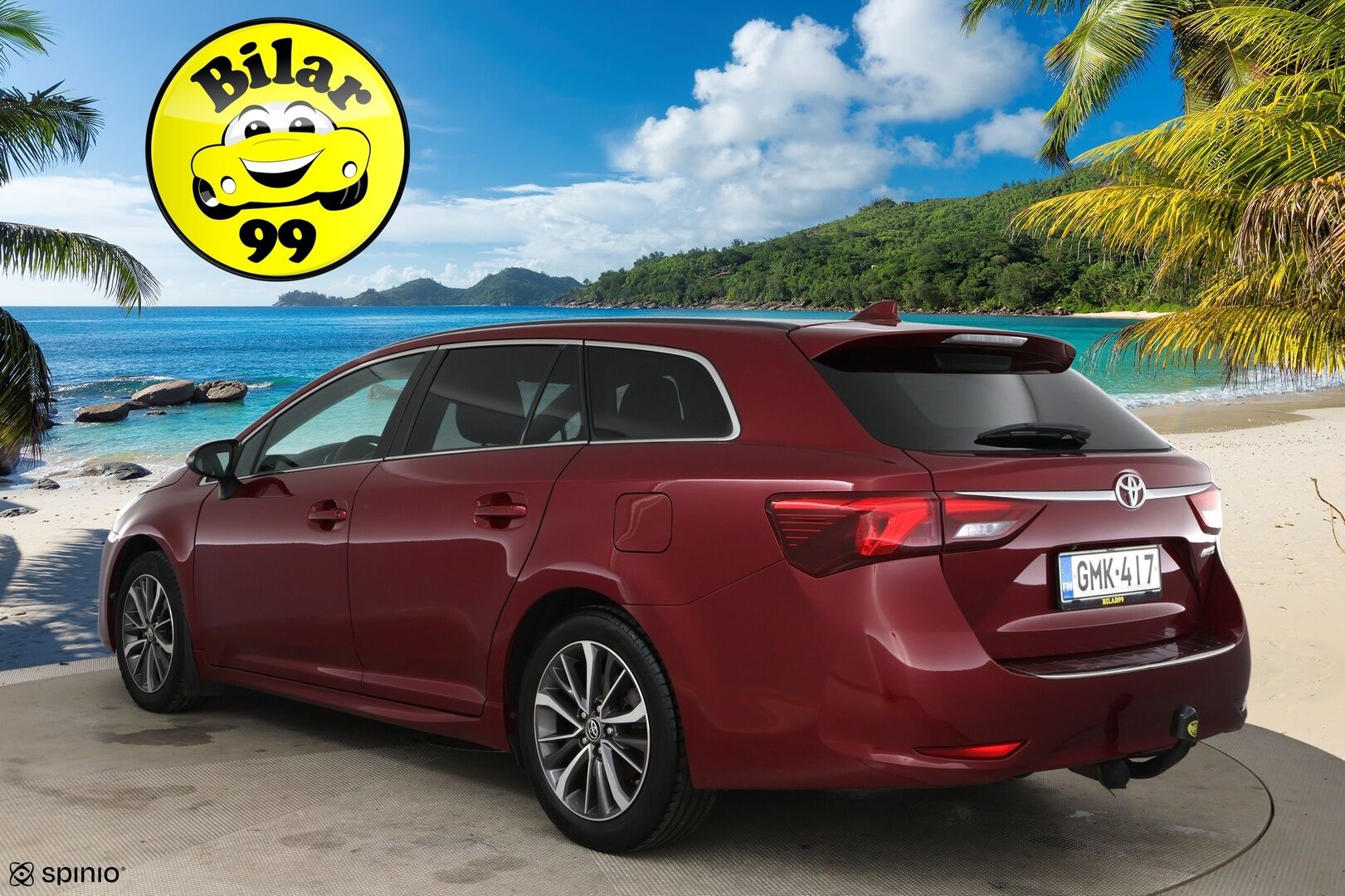 Toyota Avensis 2017 1,8 Valvematic Active Edition Touring Sports Multidrive S / Koukku / Lohko+Sisäpist. / P.kamera / Kaistavahti / LED - Juuri huollettu hieno Suomi-auto! / Juuri katsastettu!