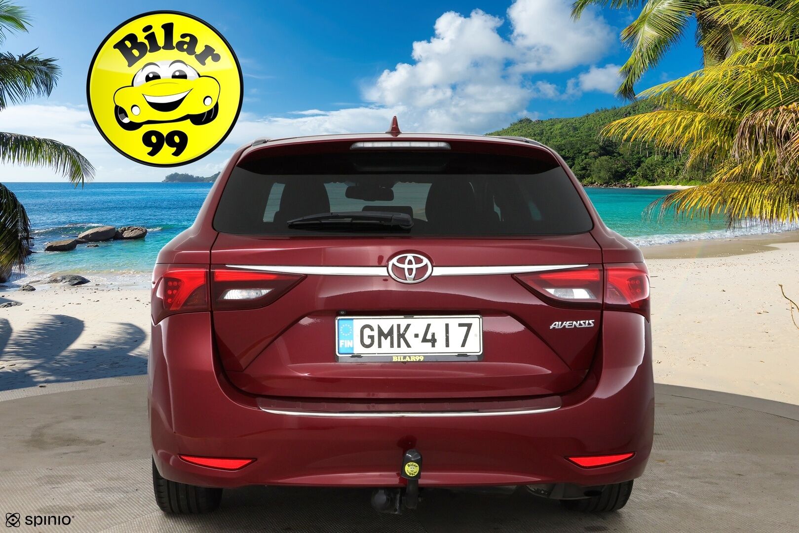 Toyota Avensis 2017 1,8 Valvematic Active Edition Touring Sports Multidrive S / Koukku / Lohko+Sisäpist. / P.kamera / Kaistavahti / LED - Juuri huollettu hieno Suomi-auto! / Juuri katsastettu!