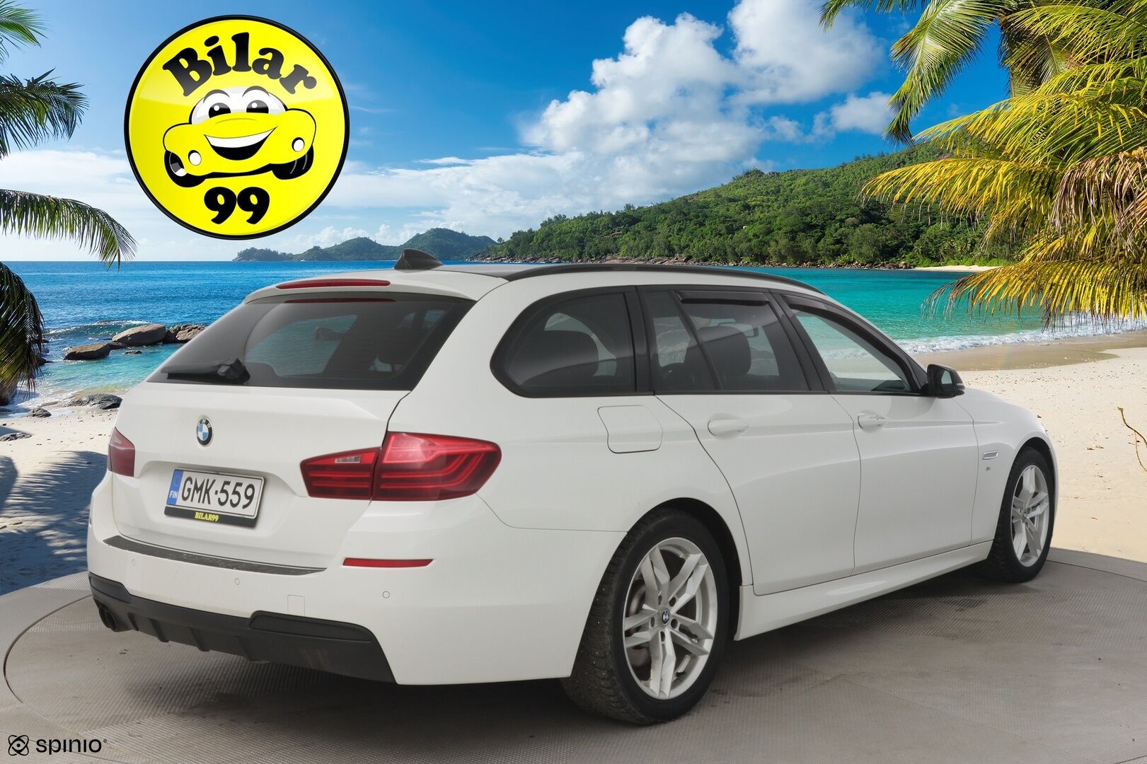 BMW 518 2016 F11 Touring 518d A Exclusive M-Sport Look - YritysOutlet - Myydään vain yrityksille *Navi/Nahkasisusta/Sähköluukku - Pitkä leima! / Hyvät nastat! / Juuri katsastettu!