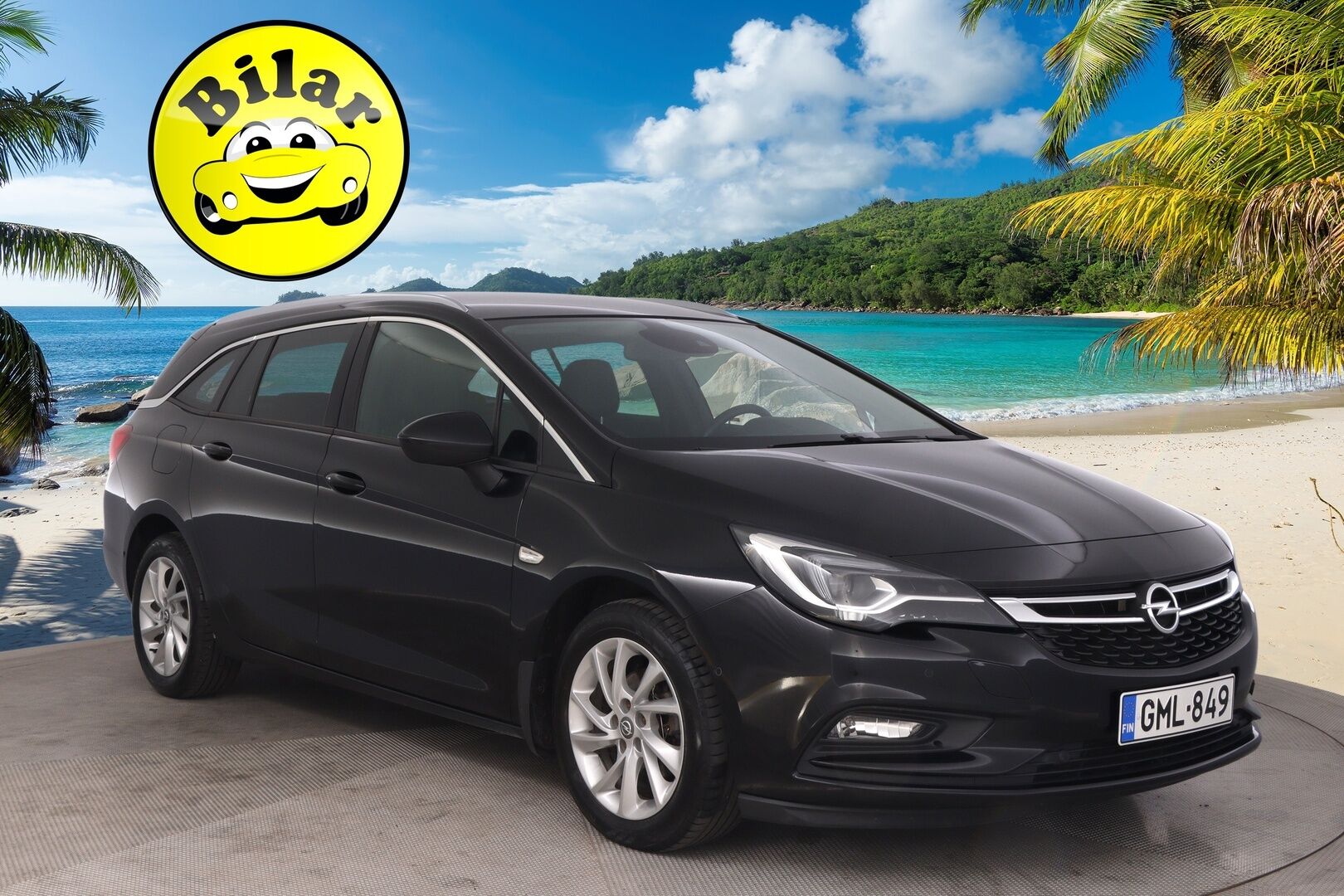 Opel Astra 2017 Sports Tourer Innovation 1,4 Turbo Start/Stop 110kW AT6 - Sporttipenkit / Webasto / Kamera / 2x alut / Suomiauto / Juuri huollettu / Blis / Lämpöratti / S-kontti / Appconneect / Kessy / Led