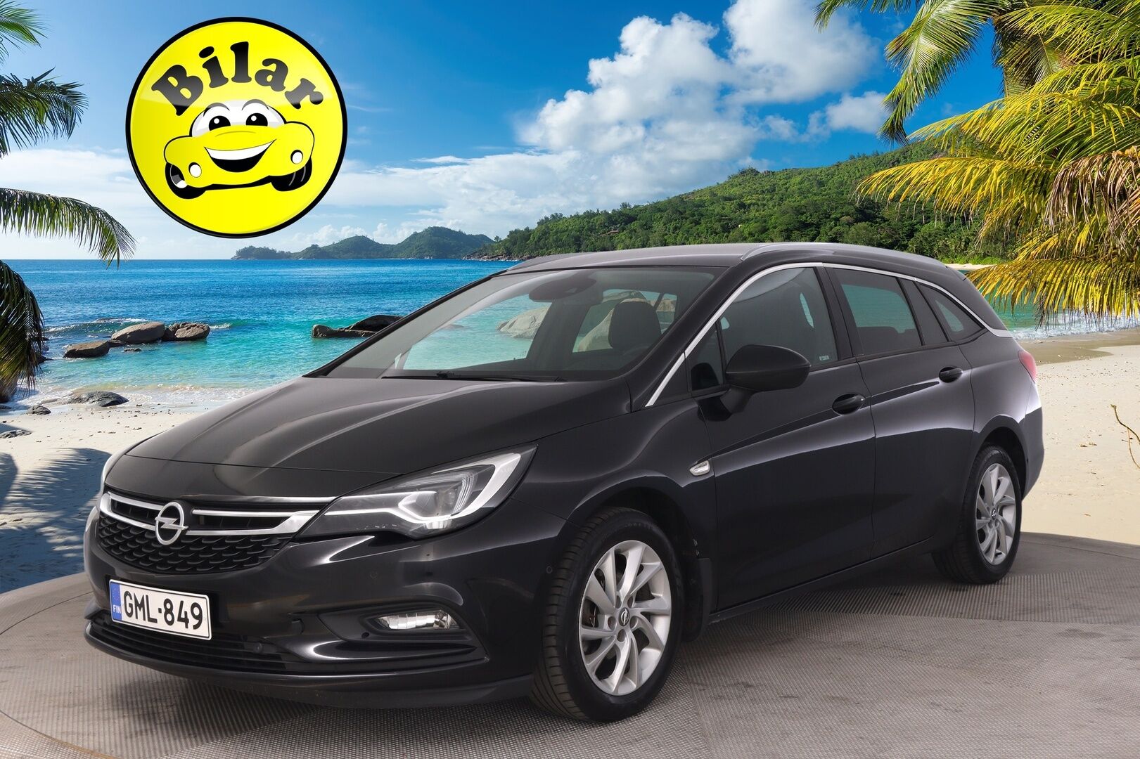Opel Astra 2017 Sports Tourer Innovation 1,4 Turbo Start/Stop 110kW AT6 - Sporttipenkit / Webasto / Kamera / 2x alut / Suomiauto / Juuri huollettu / Blis / Lämpöratti / S-kontti / Appconneect / Kessy / Led