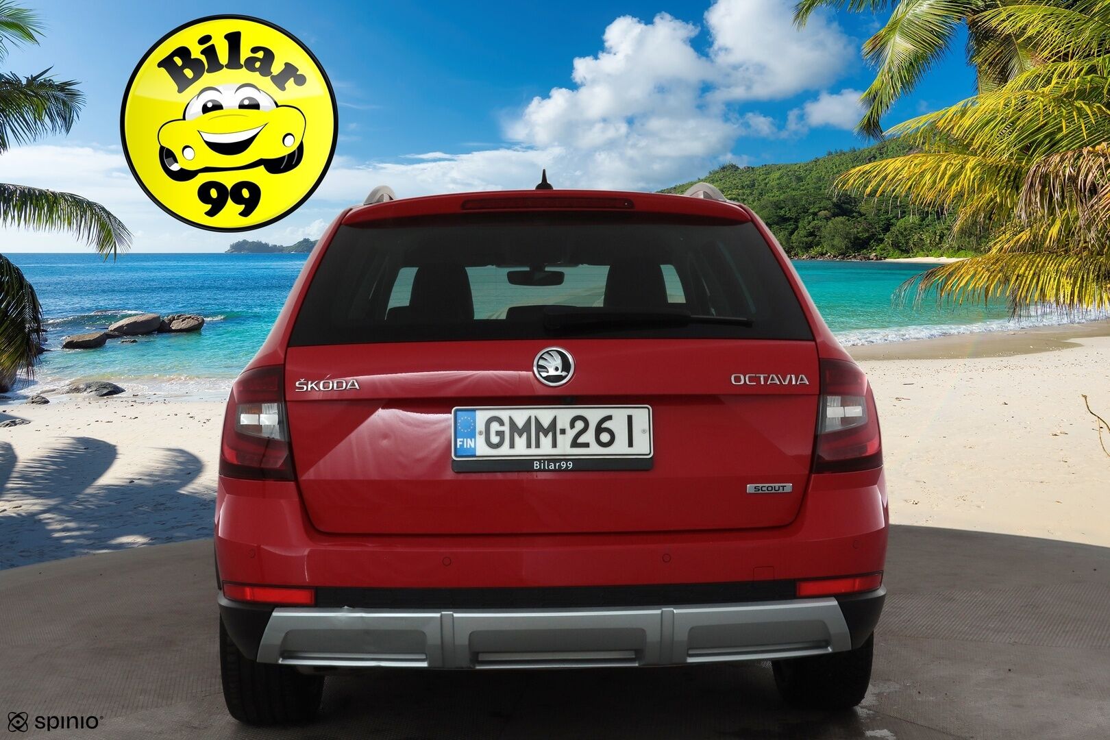 Skoda Octavia 2017 Combi 2,0 TDI 184 4x4 Scout DSG * Facelift / Canton / ACC / Webasto / P.kamera / LED / Keyless / Apple&Android * - Suomi-auto / Kahdet renkaat aluvanteilla