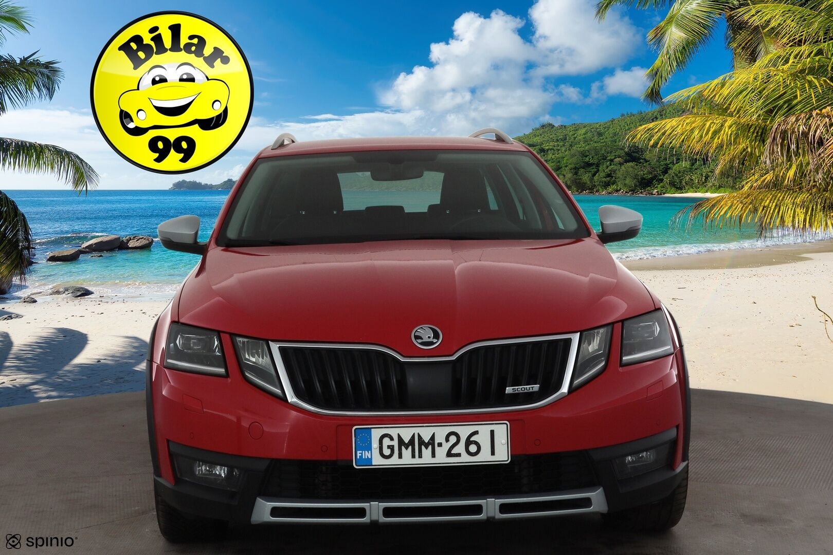 Skoda Octavia 2017 Combi 2,0 TDI 184 4x4 Scout DSG * Facelift / Canton / ACC / Webasto / P.kamera / LED / Keyless / Apple&Android * - Suomi-auto / Kahdet renkaat aluvanteilla