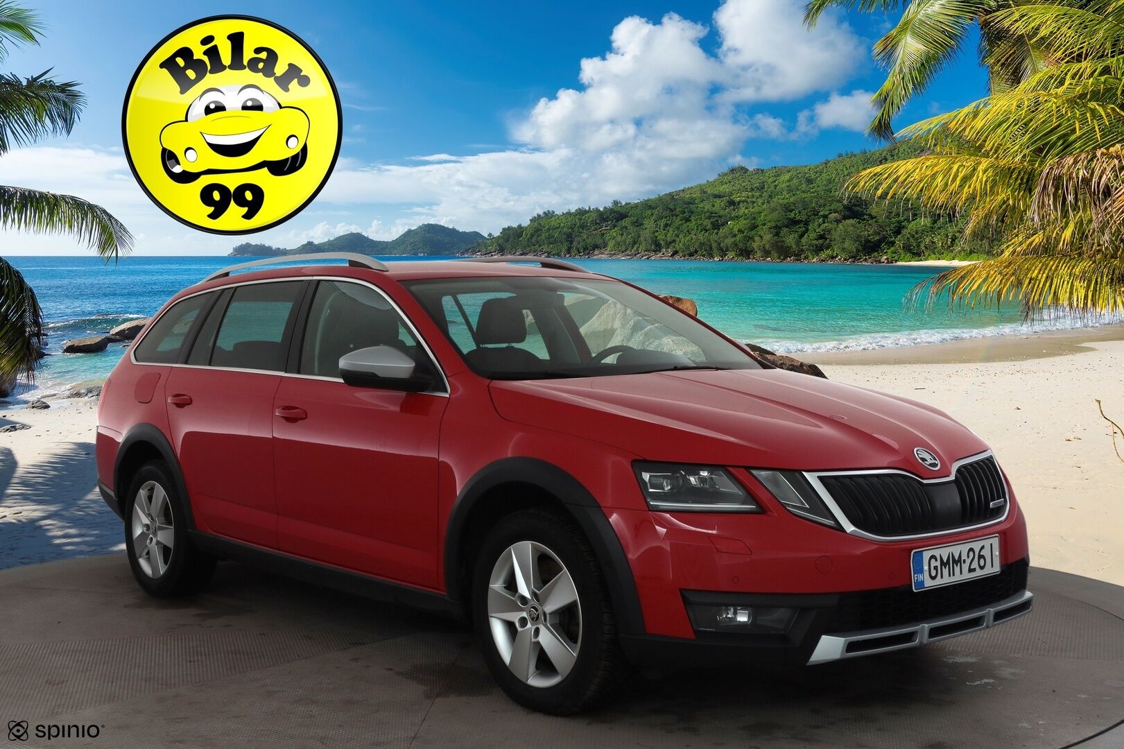 Skoda Octavia 2017 Combi 2,0 TDI 184 4x4 Scout DSG * Facelift / Canton / ACC / Webasto / P.kamera / LED / Keyless / Apple&Android * - Suomi-auto / Kahdet renkaat aluvanteilla