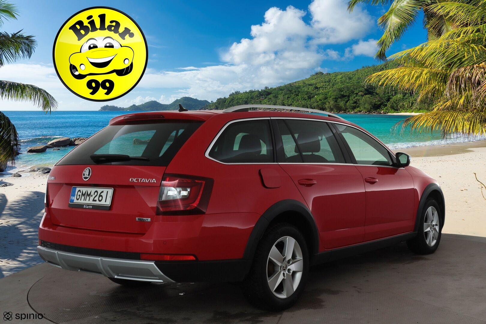 Skoda Octavia 2017 Combi 2,0 TDI 184 4x4 Scout DSG * Facelift / Canton / ACC / Webasto / P.kamera / LED / Keyless / Apple&Android * - Suomi-auto / Kahdet renkaat aluvanteilla