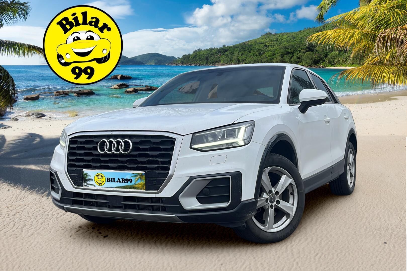 Audi Q2 2017 Business Sport 1,6 TDI 85 kW S tronic - Adaptiivinen vakionopeudensäädin / Sähkötoiminen takakontti / Lohkolämmitiin sisätilapistokkeella / - HULLUT AVAJAISHULINAT KORKOTARJOUS 3,29 %
