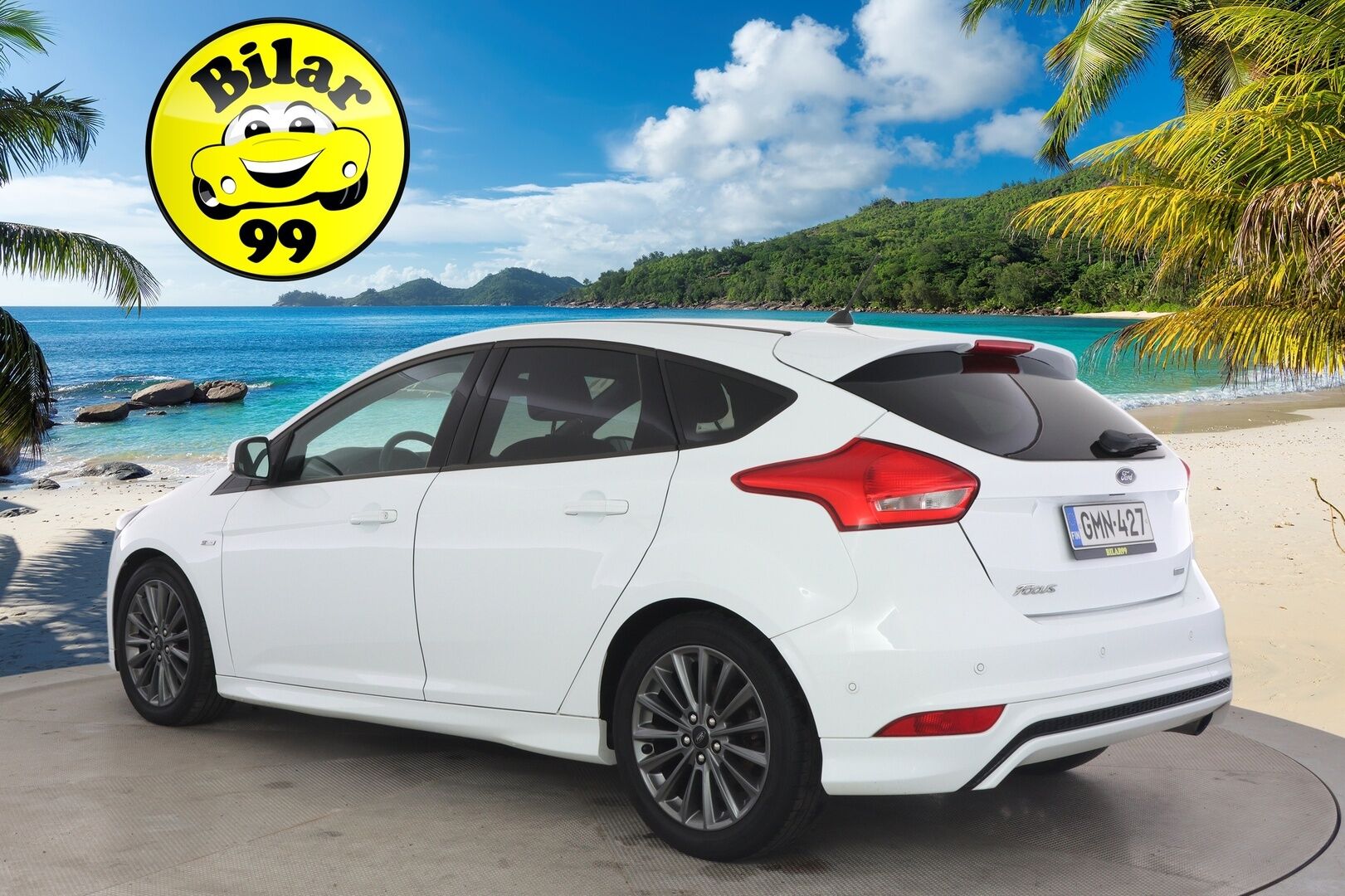 Ford Focus 2017 1,5 EcoBoost 150 hv Start/Stop A6 ST-Line  5-ov - *ST-Line / Webasto / Vakkari / Carplay / Bluetooth / tutkat!*