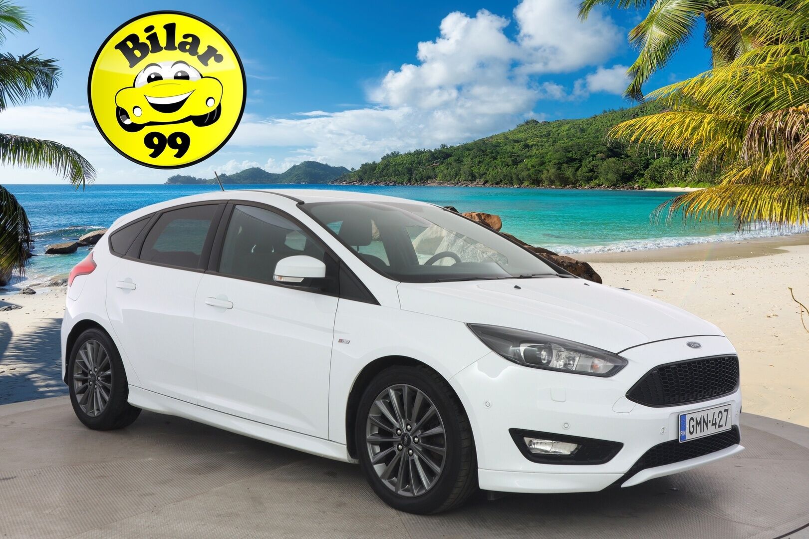 Ford Focus 2017 1,5 EcoBoost 150 hv Start/Stop A6 ST-Line  5-ov - *ST-Line / Webasto / Vakkari / Carplay / Bluetooth / tutkat!*
