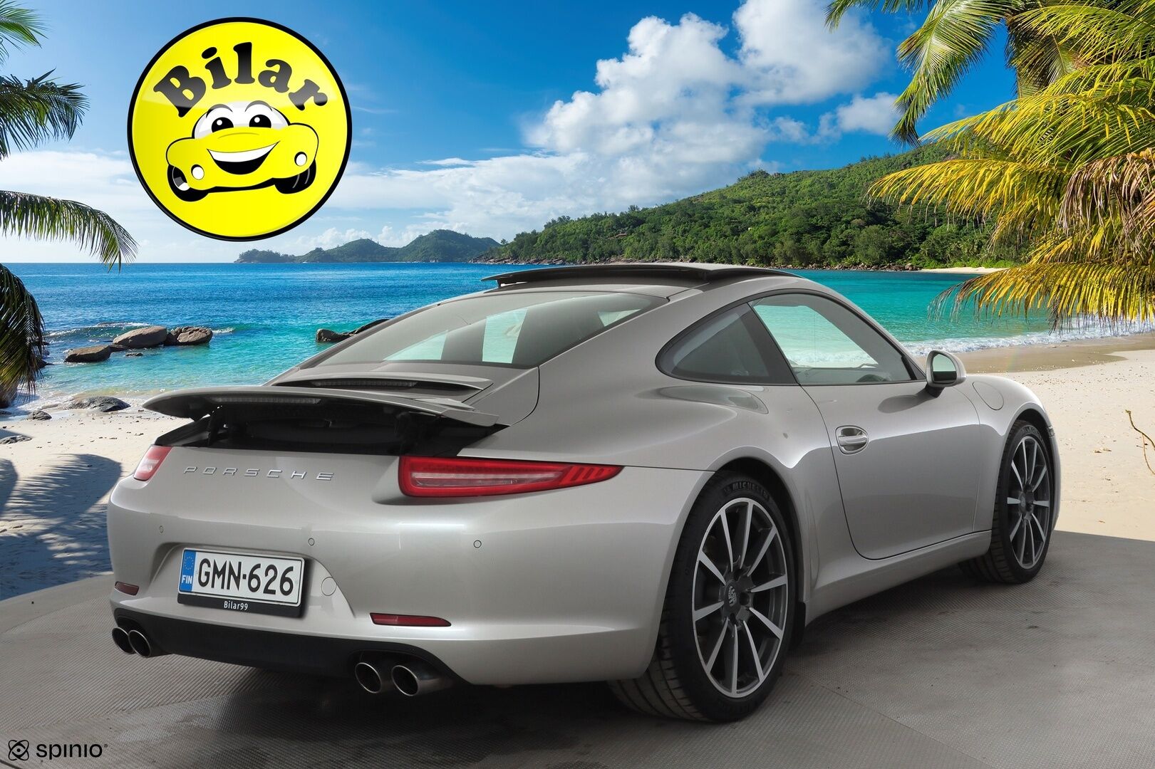 Porsche 911 2012 Carrera Coupé PDK - | Sport-putkisto | PASM | Kattoluukku | Merkkihuollettu | Bi-Xenon | Alcantara kattoverhoilu | Vakkari