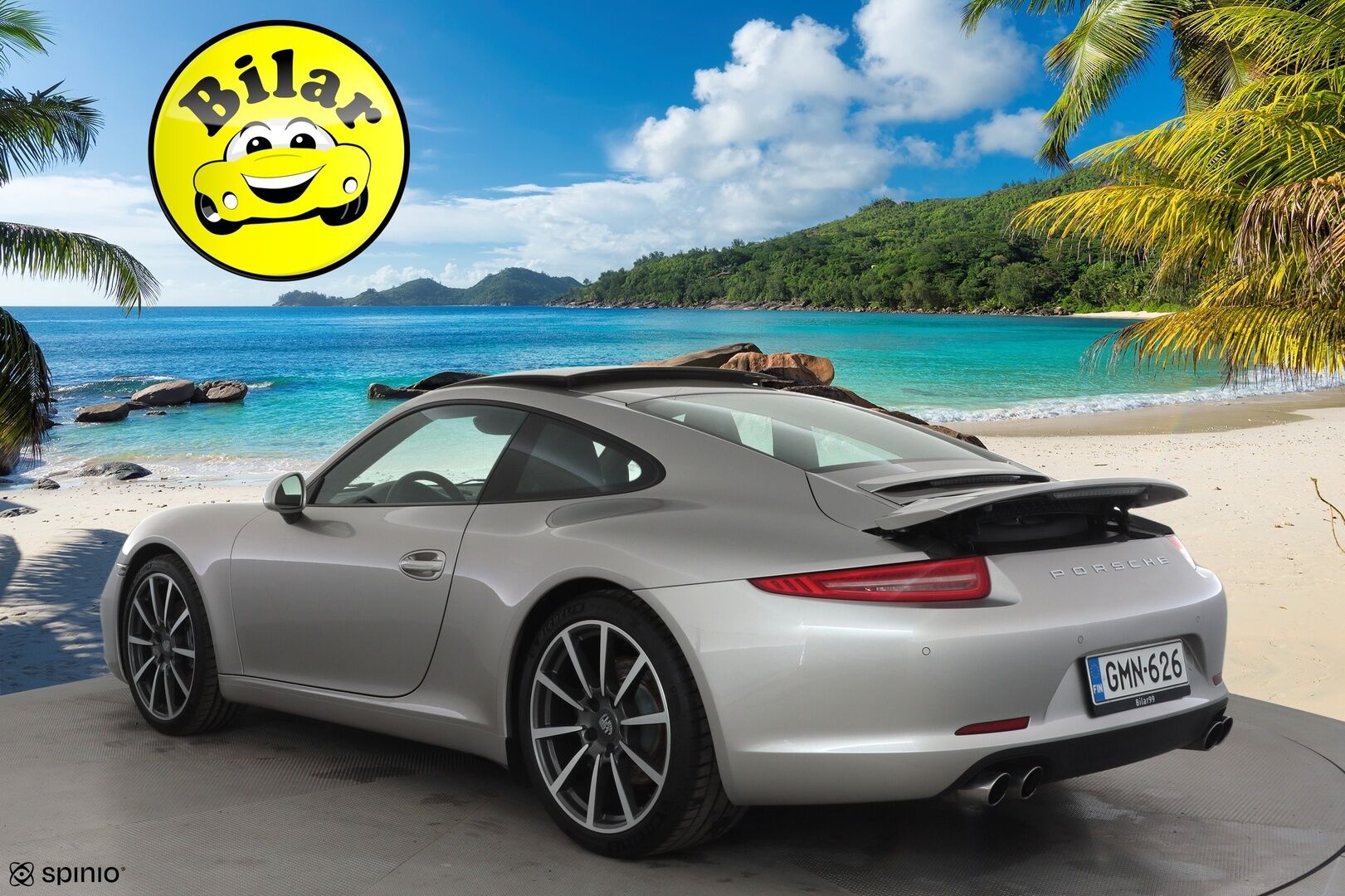 Porsche 911 2012 Carrera Coupé PDK - | Sport-putkisto | PASM | Kattoluukku | Merkkihuollettu | Bi-Xenon | Alcantara kattoverhoilu | Vakkari