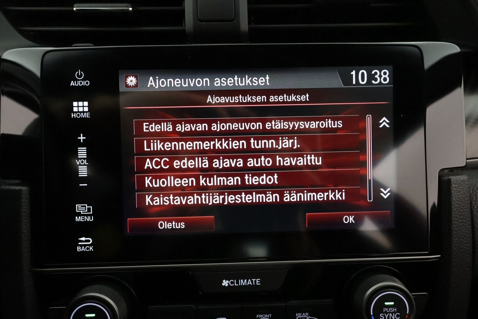 Honda Civic 2017 HB 182 hv Type S Plus AT **Adapt. vakkari / Kattoluukku / P.kamera / Navi / Apple&Android / Keyless** - Suomi-auto / 