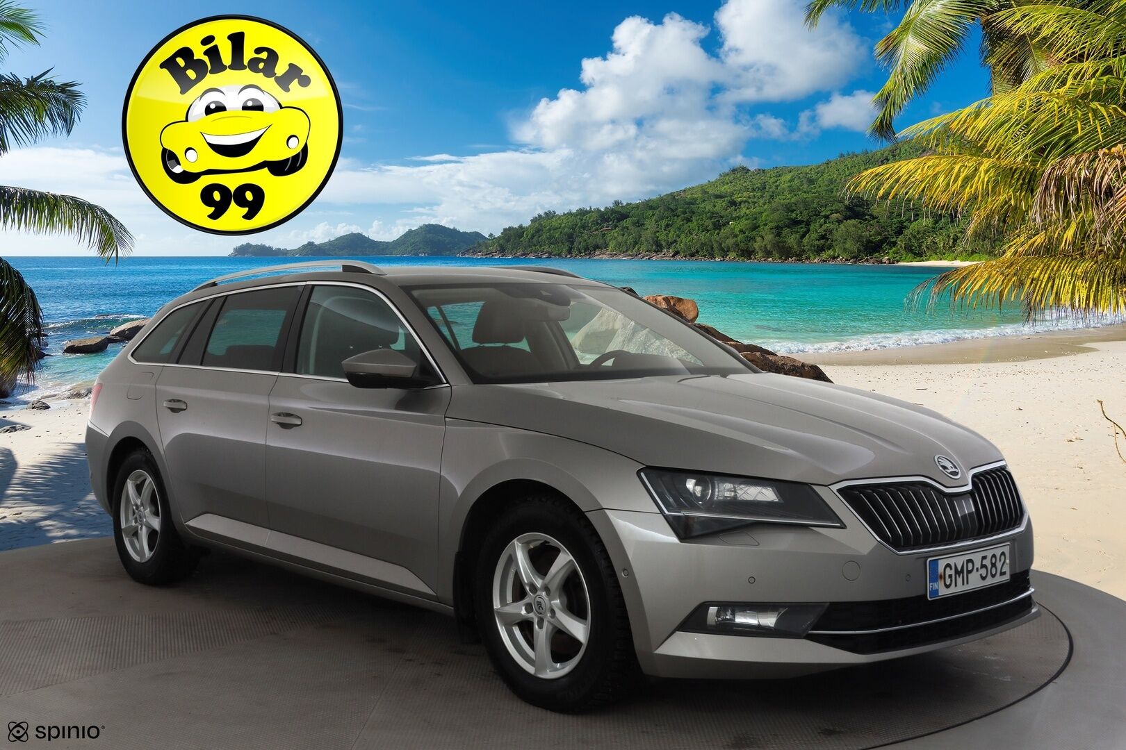 Skoda Superb 2017 Combi 2,0 TDI 190 Elegance DSG * ACC / Webasto / Koukku / Canton / P.kamera / Xenon / Keyless / Apple & Android * - Suomi-auto / Kahdet Renkaat