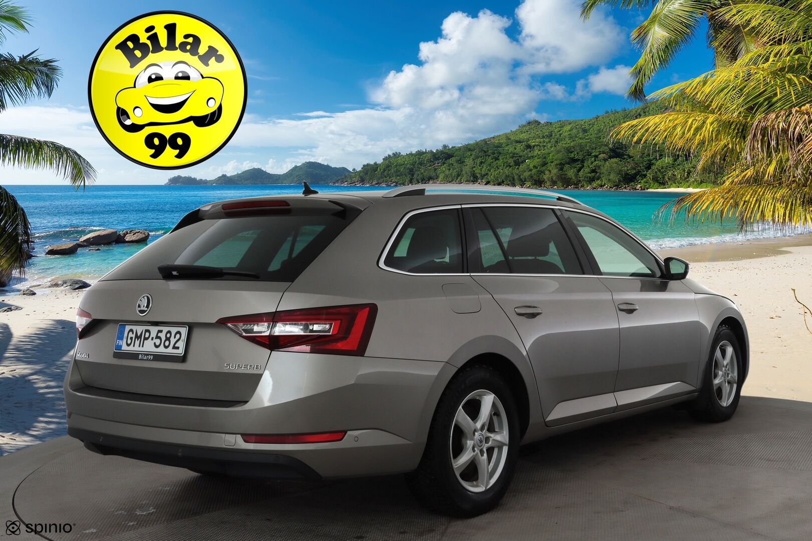 Skoda Superb 2017 Combi 2,0 TDI 190 Elegance DSG * ACC / Webasto / Koukku / Canton / P.kamera / Xenon / Keyless / Apple & Android * - Suomi-auto / Kahdet Renkaat