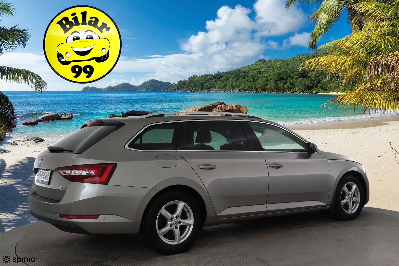 Skoda Superb 2017 Combi 2,0 TDI 190 Elegance DSG * ACC / Webasto / Koukku / Canton / P.kamera / Xenon / Keyless / Apple & Android * - Suomi-auto / Kahdet Renkaat