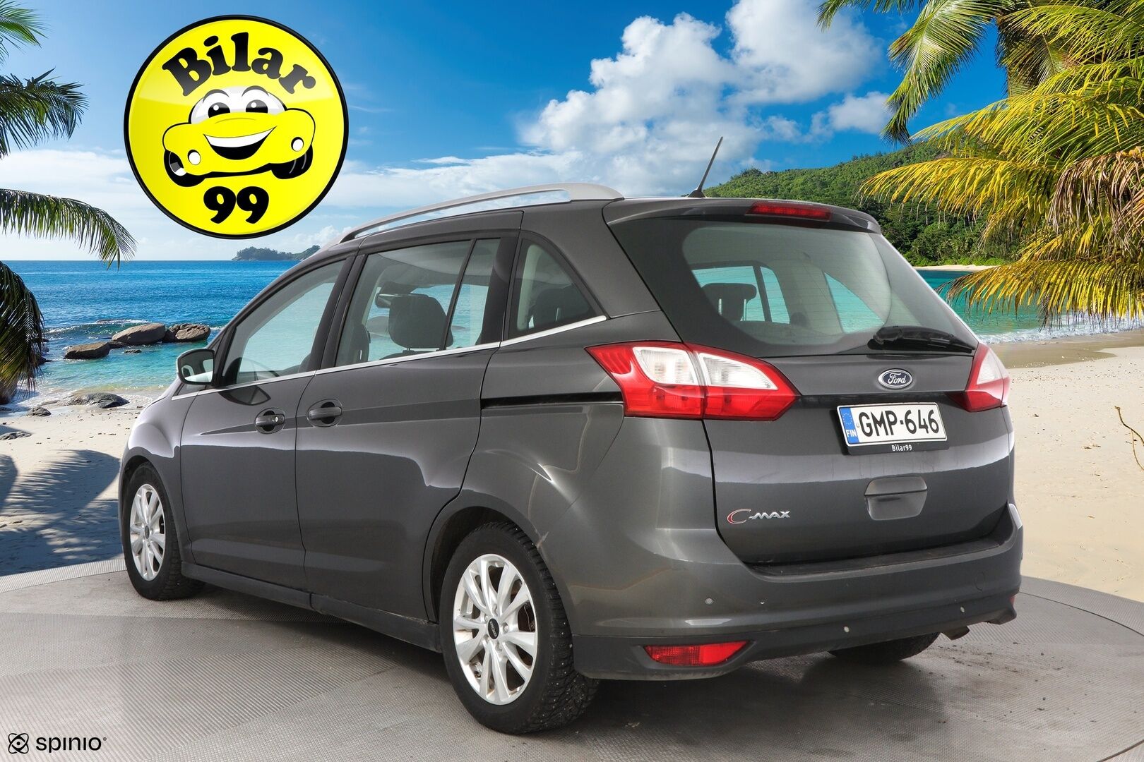 Ford Grand C-Max 2017 2,0 TDCi 150 hv start/stop PowerShift Titanium - YritysOutlet - Myydään vain yrityksille - Webasto | Vakkari | Keyless – Tämä auto myydään YritysOutlet -valikoimasta vain yritykselle