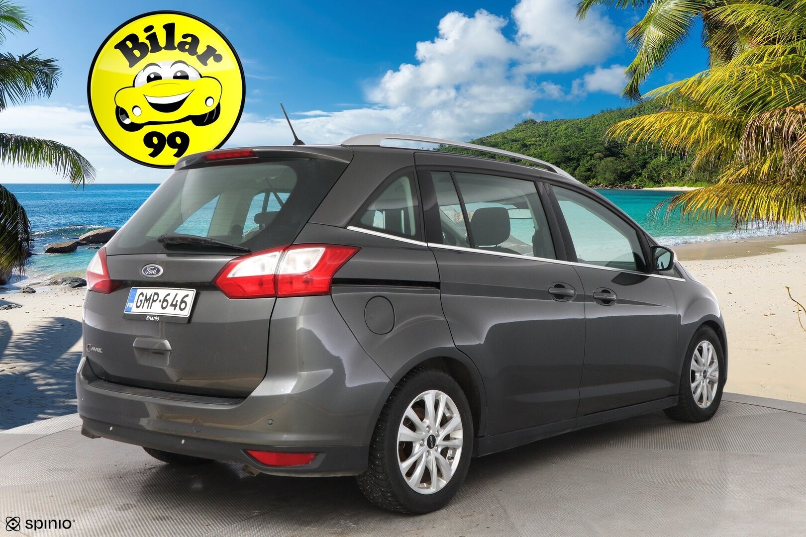 Ford Grand C-Max 2017 2,0 TDCi 150 hv start/stop PowerShift Titanium - YritysOutlet - Myydään vain yrityksille - Webasto | Vakkari | Keyless – Tämä auto myydään YritysOutlet -valikoimasta vain yritykselle