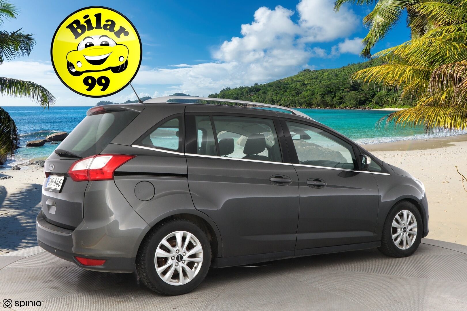 Ford Grand C-Max 2017 2,0 TDCi 150 hv start/stop PowerShift Titanium - YritysOutlet - Myydään vain yrityksille - Webasto | Vakkari | Keyless – Tämä auto myydään YritysOutlet -valikoimasta vain yritykselle