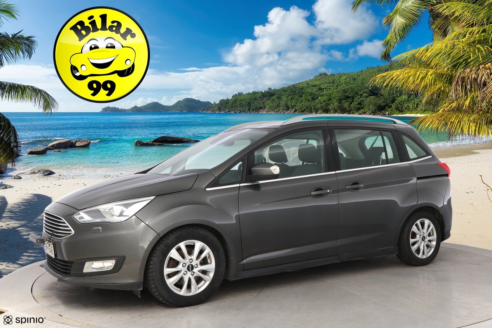 Ford Grand C-Max 2017 2,0 TDCi 150 hv start/stop PowerShift Titanium - YritysOutlet - Myydään vain yrityksille - Webasto | Vakkari | Keyless – Tämä auto myydään YritysOutlet -valikoimasta vain yritykselle