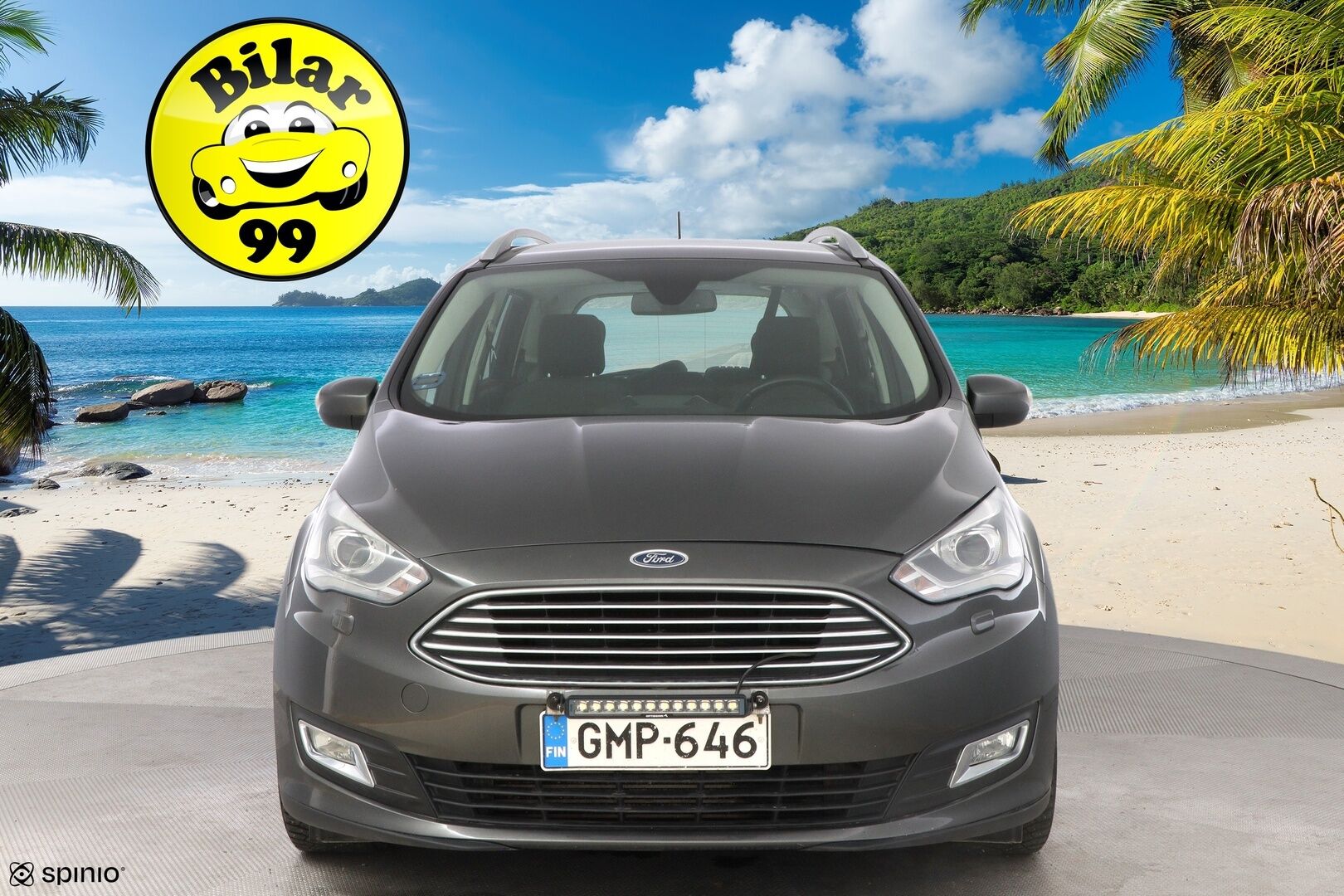 Ford Grand C-Max 2017 2,0 TDCi 150 hv start/stop PowerShift Titanium - YritysOutlet - Myydään vain yrityksille - Webasto | Vakkari | Keyless – Tämä auto myydään YritysOutlet -valikoimasta vain yritykselle