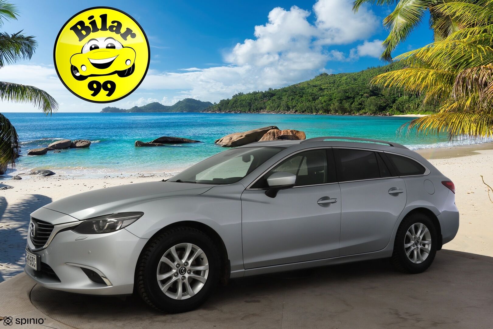 Mazda Mazda6 2017 Sport Wagon 2,0 (165) SKYACTIV-G Business Edition 6AT 5ov  * Vakkari / Ratinlämmitin / Tutkat edessä ja takana / Navi / Bluetooth * - Suomi-auto / Lohkolämmitin / Kahdet renkaat! - Osta nyt, maksa vasta ensi vuonna