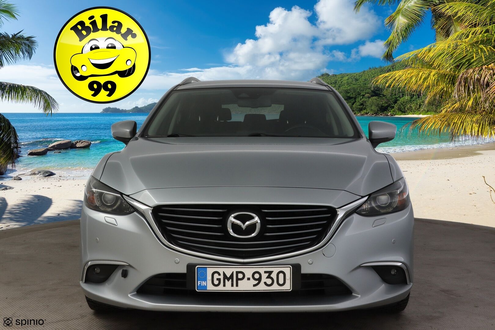 Mazda Mazda6 2017 Sport Wagon 2,0 (165) SKYACTIV-G Business Edition 6AT 5ov  * Vakkari / Ratinlämmitin / Tutkat edessä ja takana / Navi / Bluetooth * - Suomi-auto / Lohkolämmitin / Kahdet renkaat! - Osta nyt, maksa vasta ensi vuonna