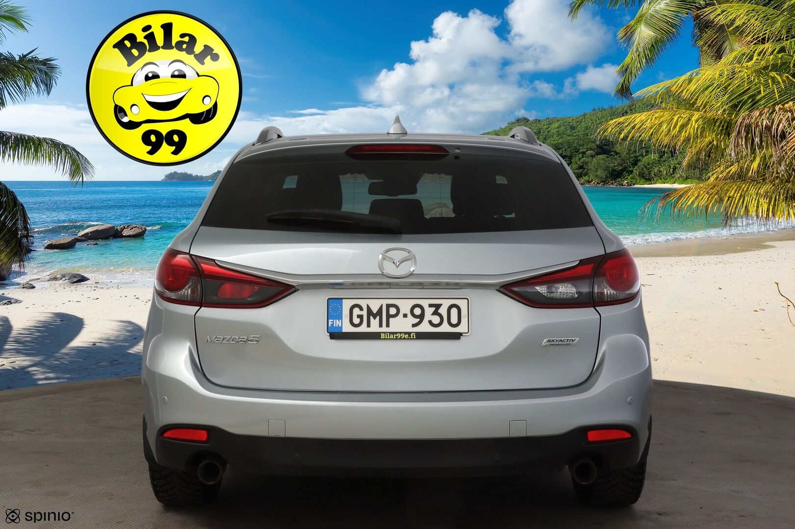 Mazda Mazda6 2017 Sport Wagon 2,0 (165) SKYACTIV-G Business Edition 6AT 5ov  * Vakkari / Ratinlämmitin / Tutkat edessä ja takana / Navi / Bluetooth * - Suomi-auto / Lohkolämmitin / Kahdet renkaat! - Osta nyt, maksa vasta ensi vuonna