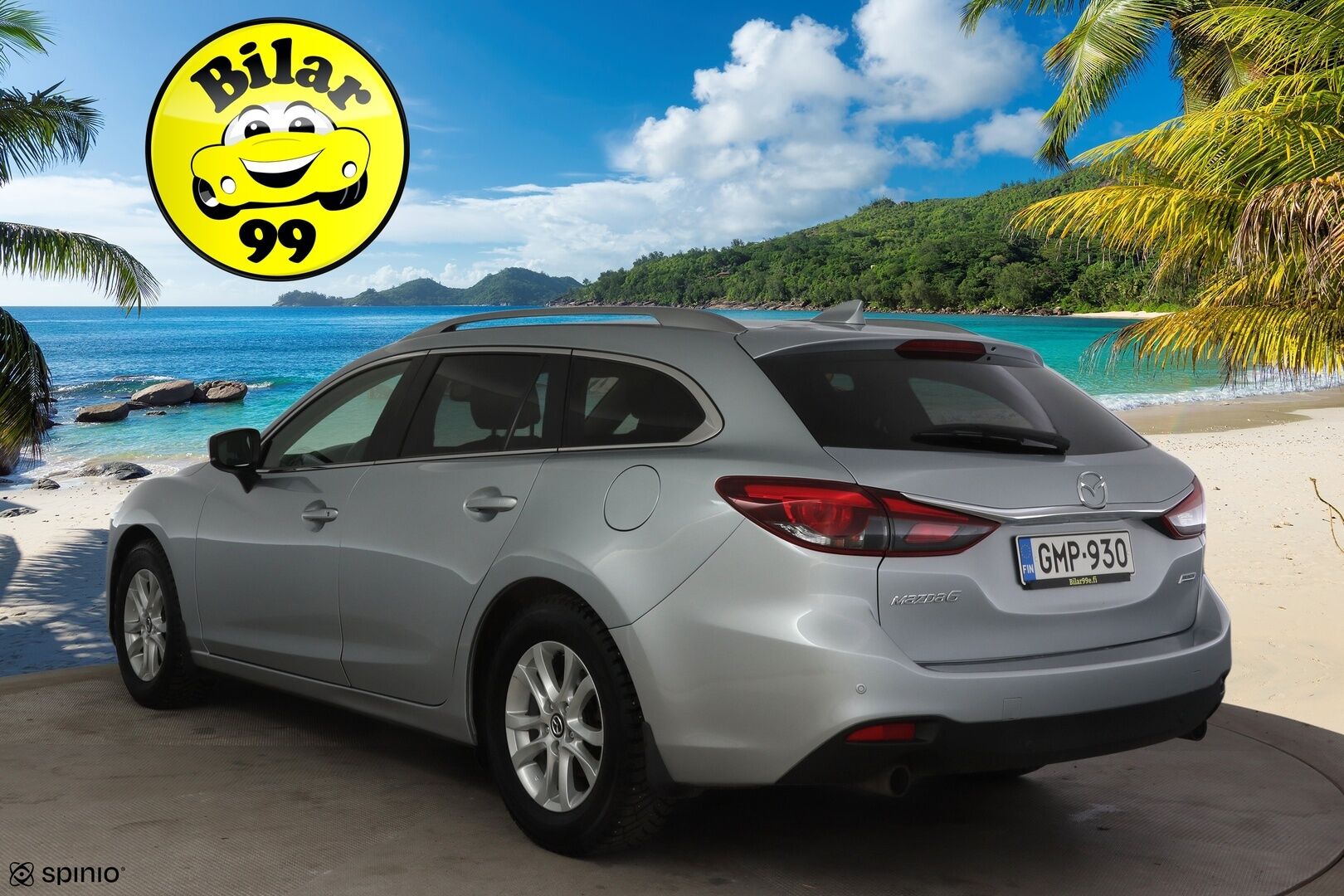 Mazda Mazda6 2017 Sport Wagon 2,0 (165) SKYACTIV-G Business Edition 6AT 5ov  * Vakkari / Ratinlämmitin / Tutkat edessä ja takana / Navi / Bluetooth * - Suomi-auto / Lohkolämmitin / Kahdet renkaat! - Osta nyt, maksa vasta ensi vuonna