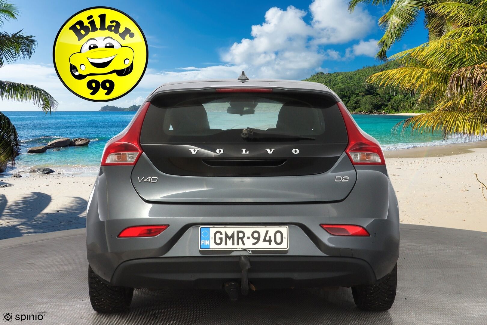 Volvo V40 2013 D2 Kinetic *Vakkari / Webasto / Koukku / Tutka* - Kahdet renkaat Volvon alumiinivantein / Säännöllinen huoltokirja